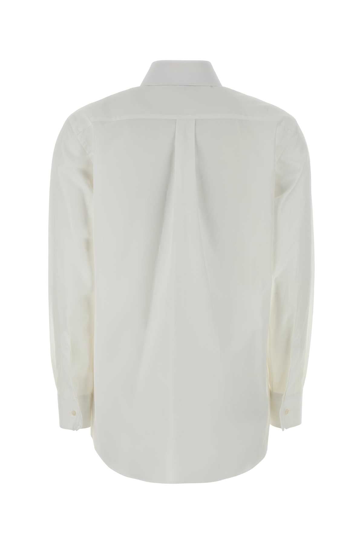 Dolce & Gabbana Women White Poplin Shirt DOLCE & GABBANA