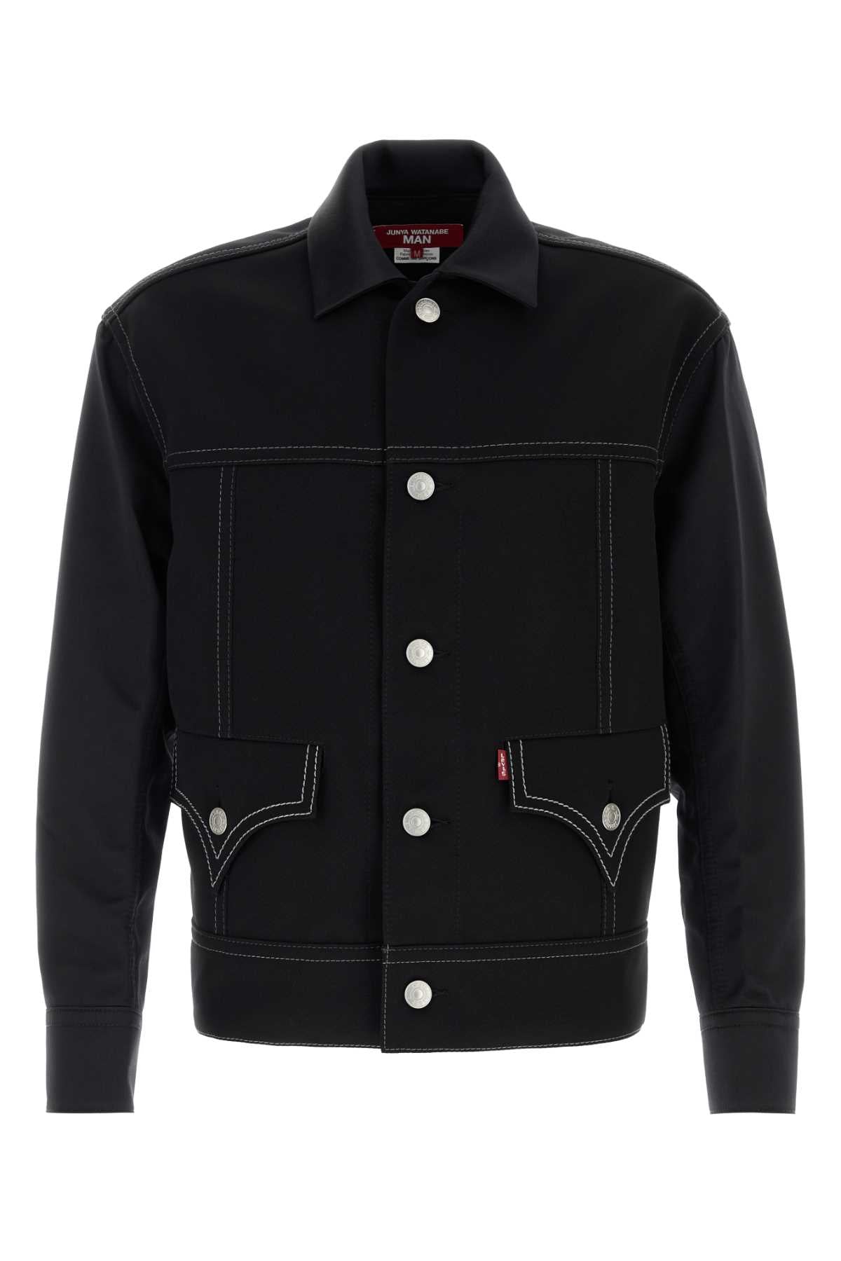 Junya Watanabe Men Black Drill Jacket JUNYA WATANABE