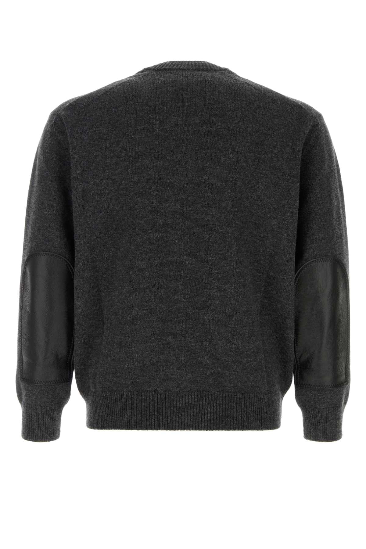 Junya Watanabe Men Charcoal Wool Cardigan JUNYA WATANABE