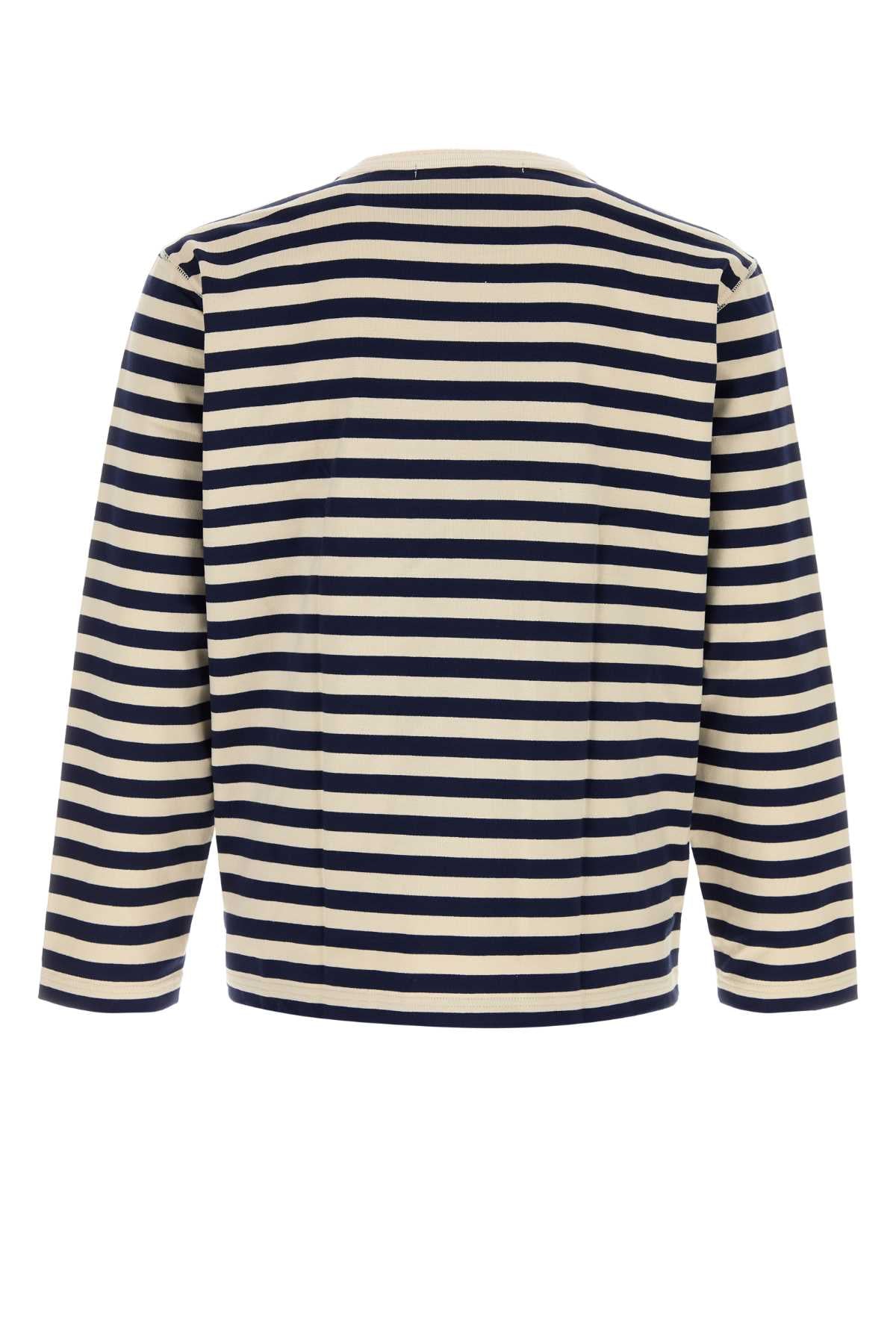 Junya Watanabe Men Embroidered Cotton T-Shirt JUNYA WATANABE