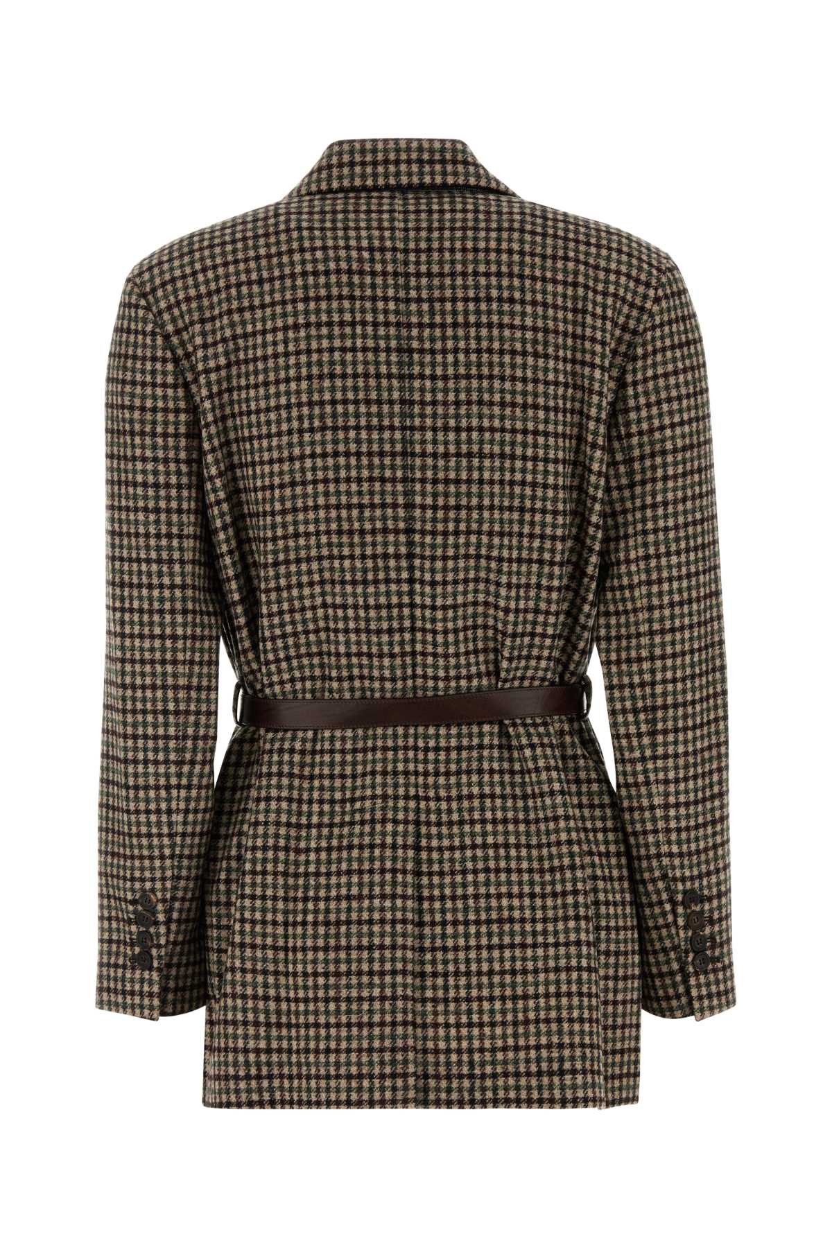 Brunello Cucinelli Women Embroidered Wool Blend Blazer BRUNELLO CUCINELLI