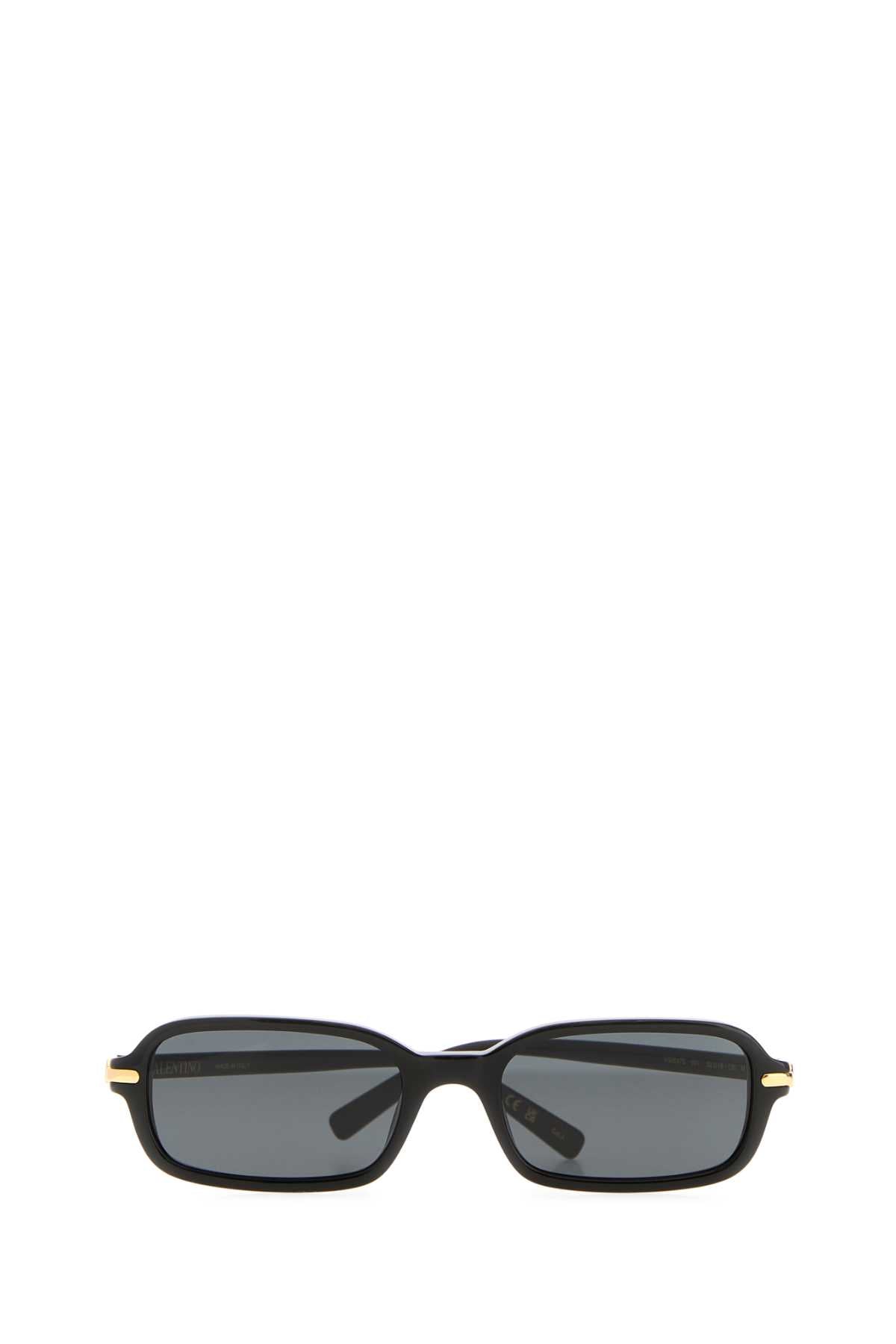 Valentino Garavani Women Black Acetate Sunglasses VALENTINO GARAVANI
