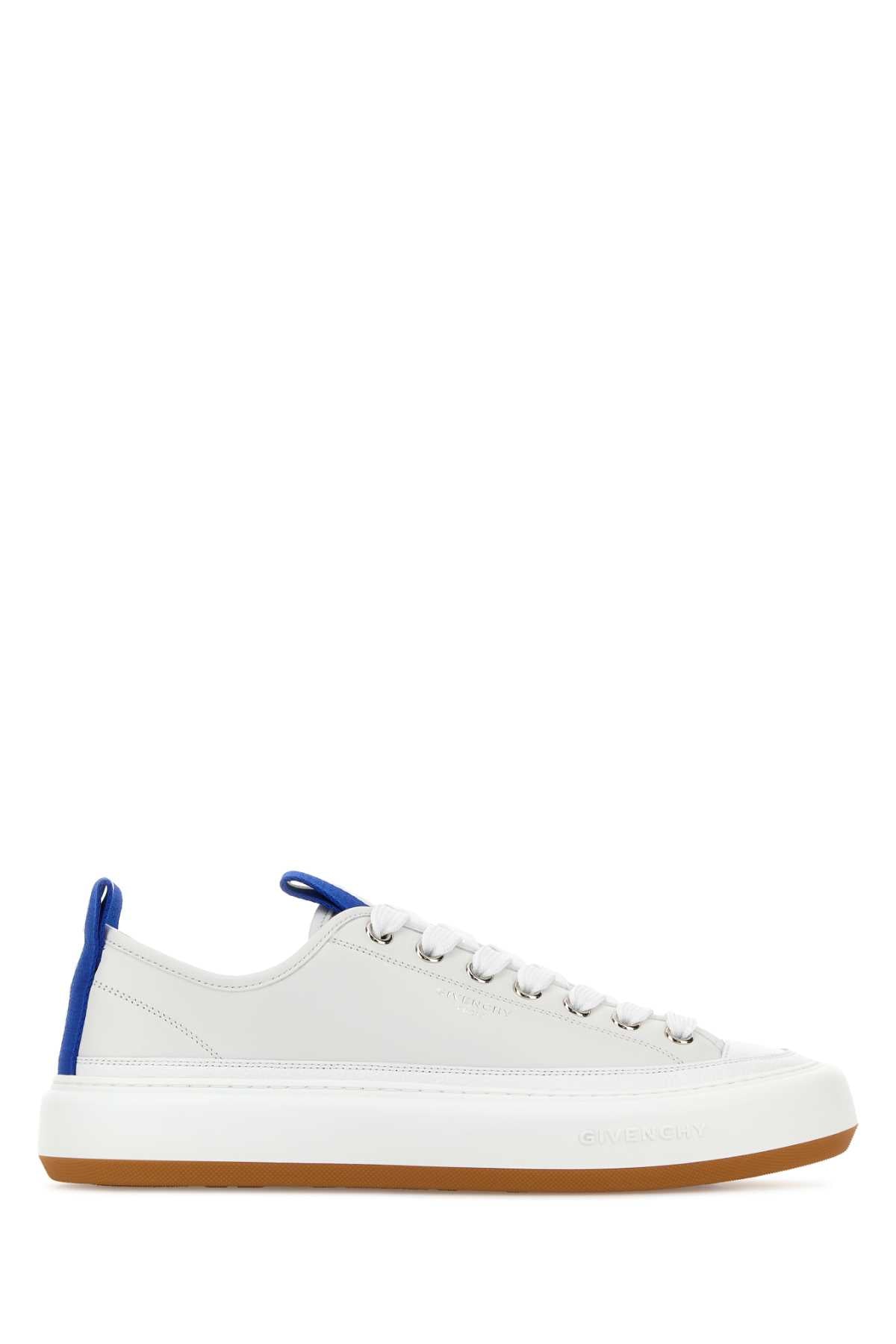 Givenchy Men Chalk Leather Sneakers GIVENCHY