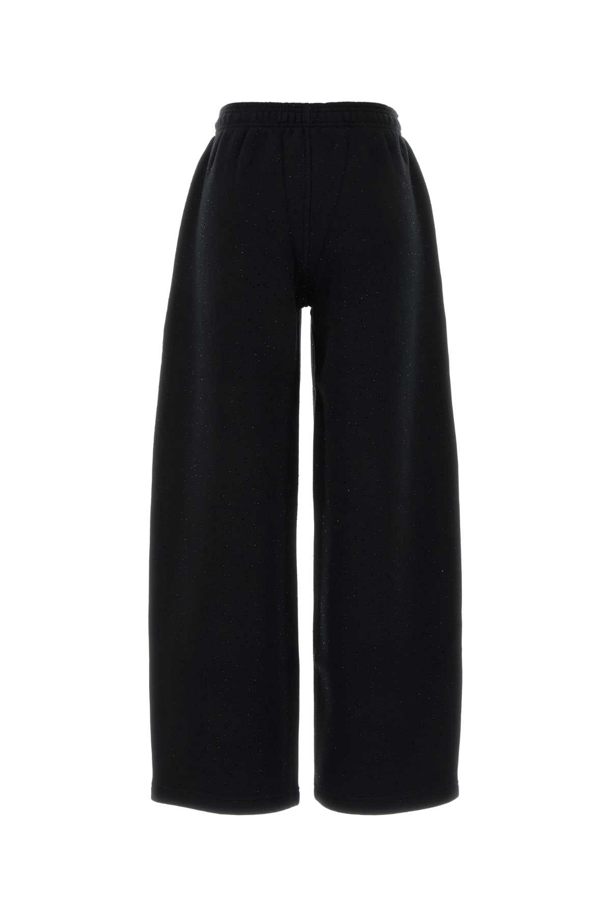 Alexander Wang Women Black Cotton Blend Joggers ALEXANDER WANG