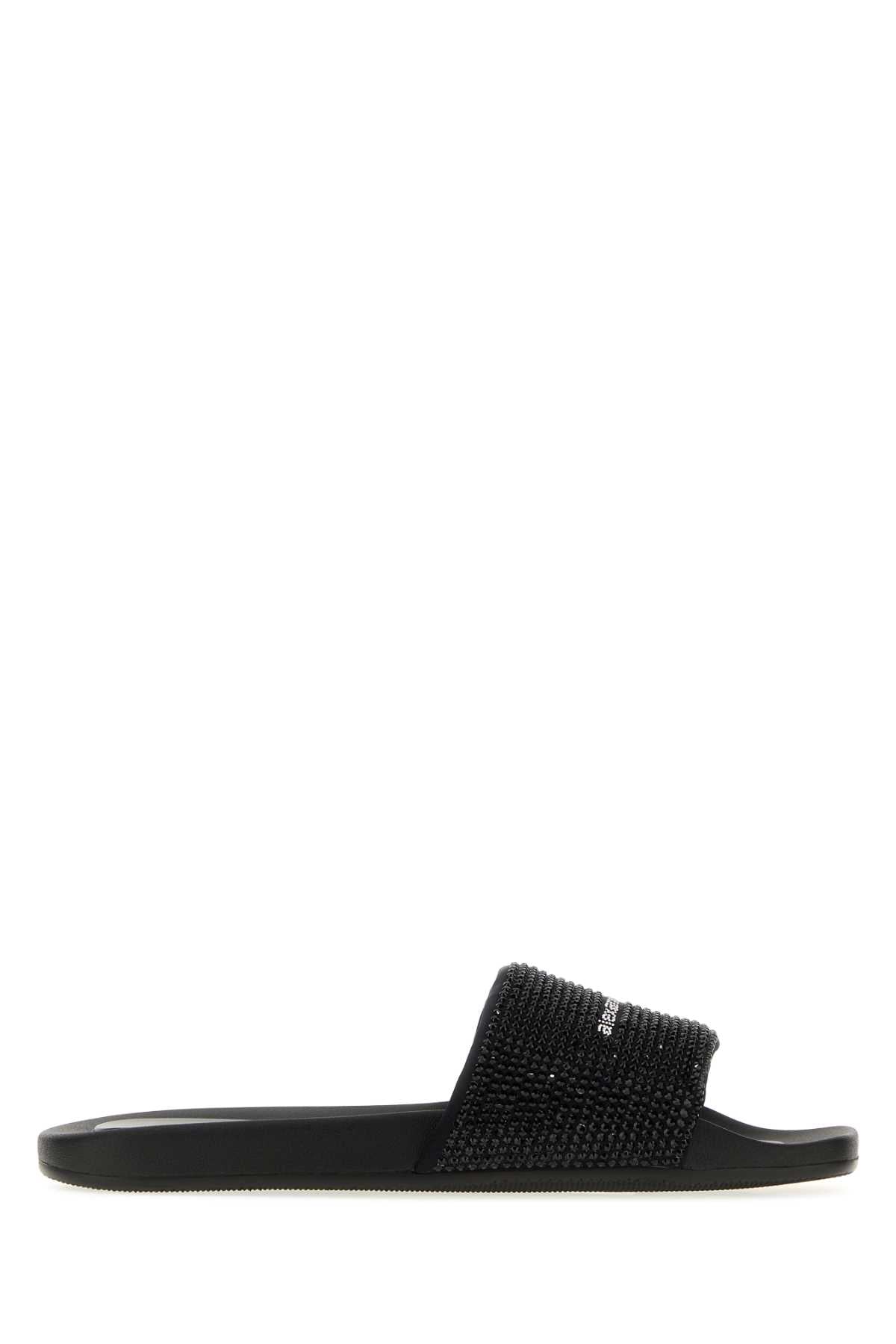Alexander Wang Women Embellished Fabric Slippers ALEXANDER WANG