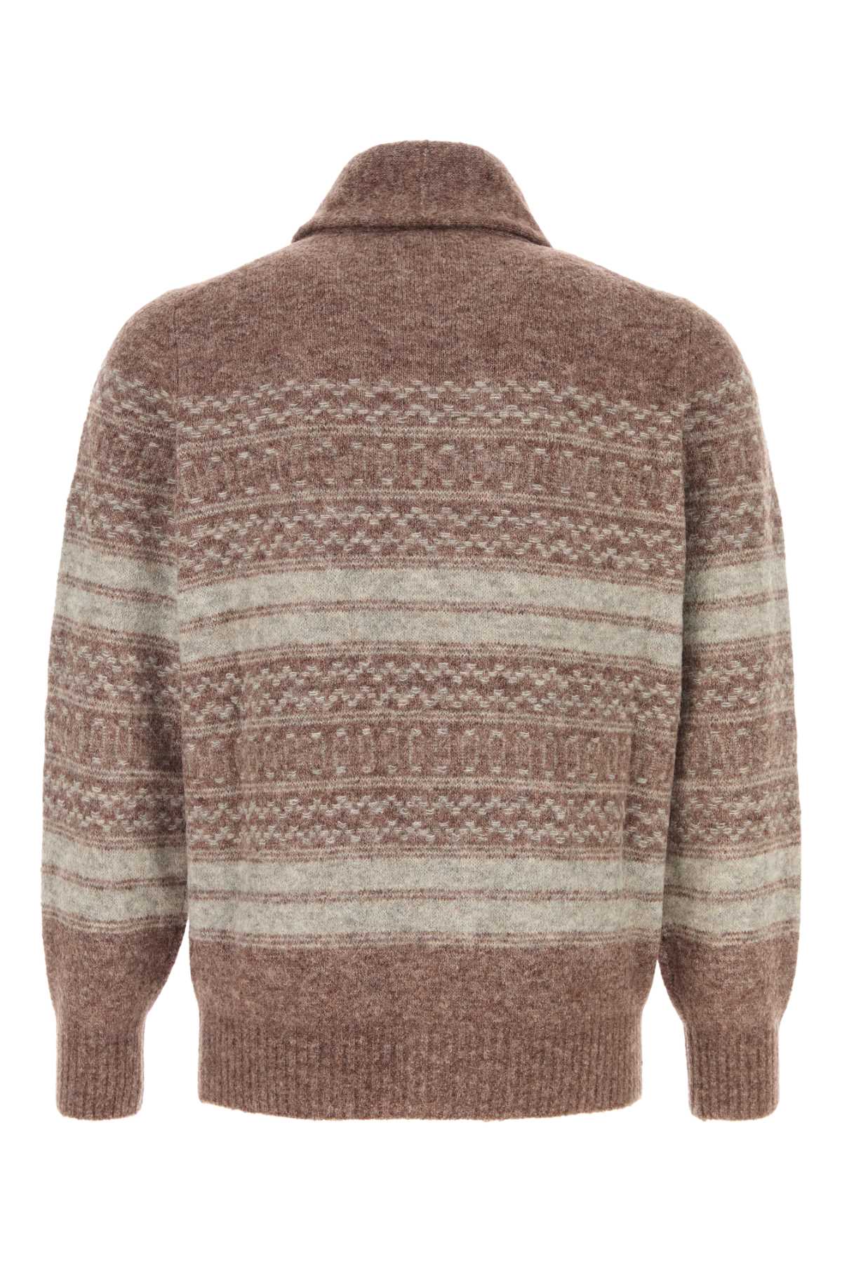 Brunello Cucinelli Men Embroidered Cashmere Cardigan BRUNELLO CUCINELLI