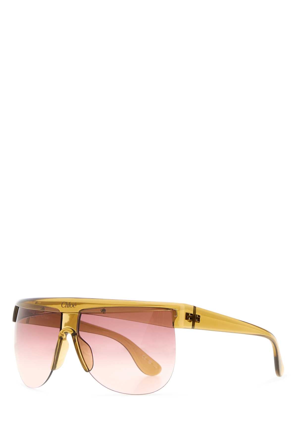 Chloe Women Mustard Acetate Sunglasses CHLOE