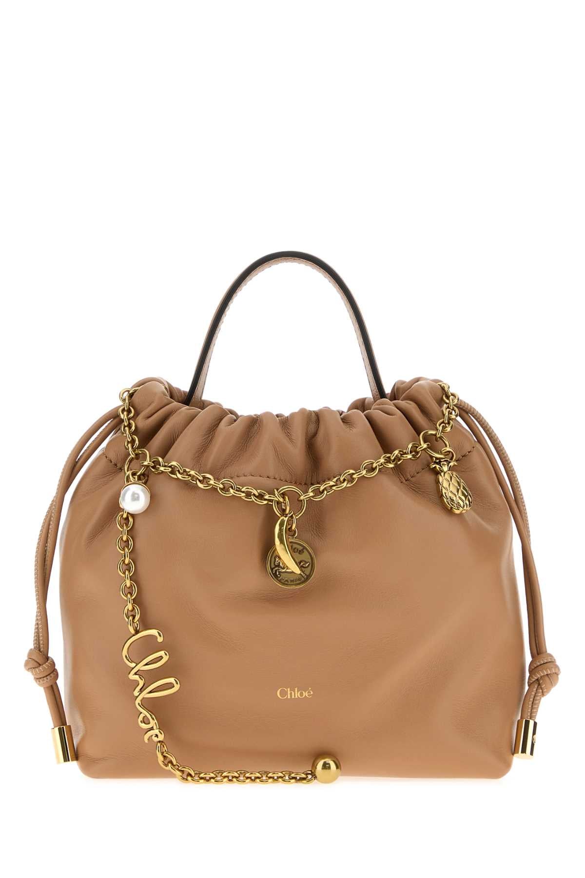 Chloe Women Skin Pink Leather Mini Chloe Icons Handbag CHLOE
