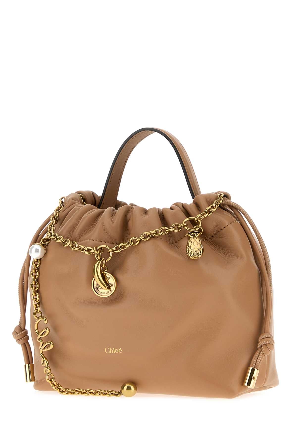 Chloe Women Skin Pink Leather Mini Chloe Icons Handbag CHLOE