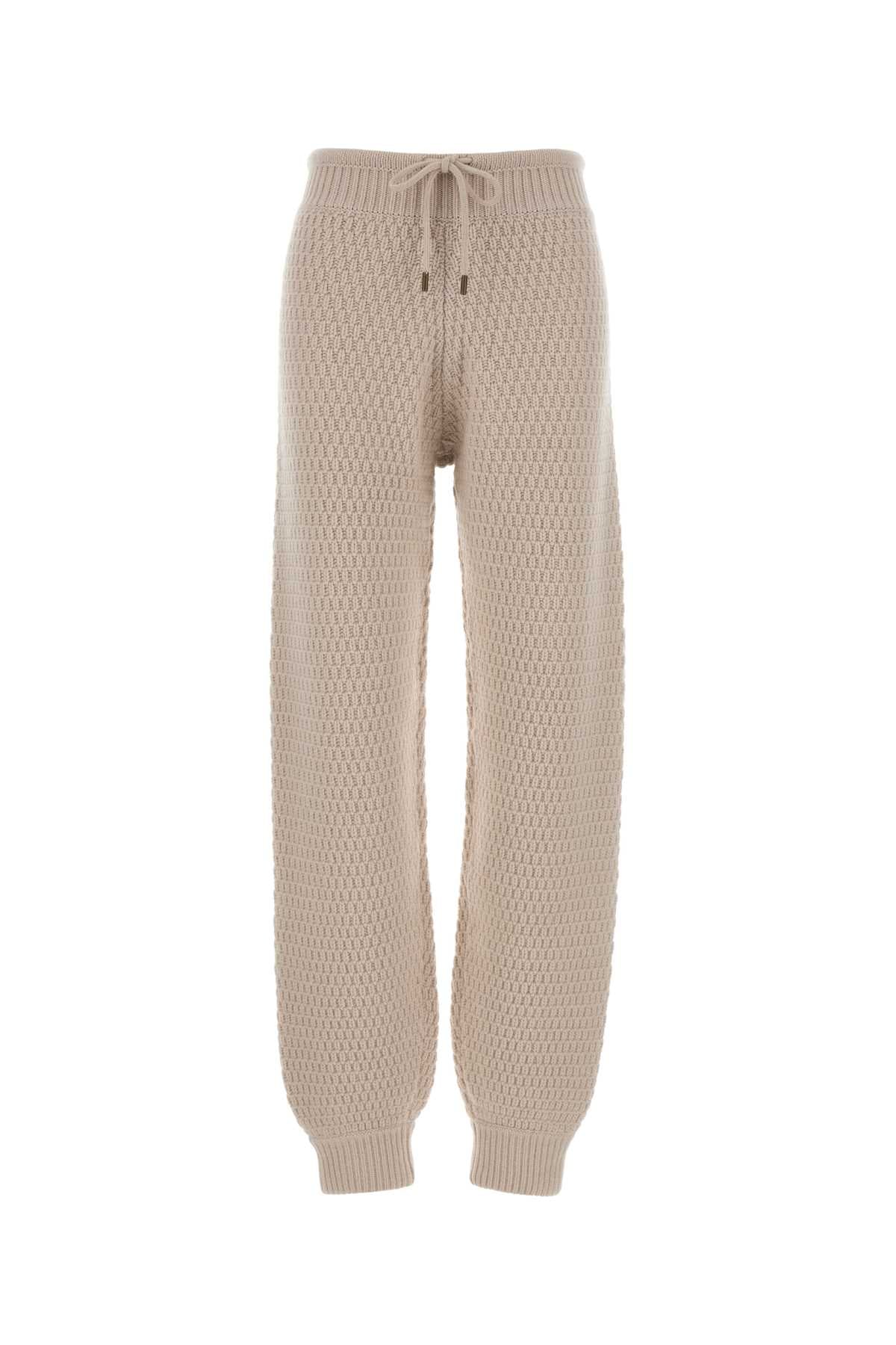 Chloe Women Light Pink Wool Blend Joggers CHLOE