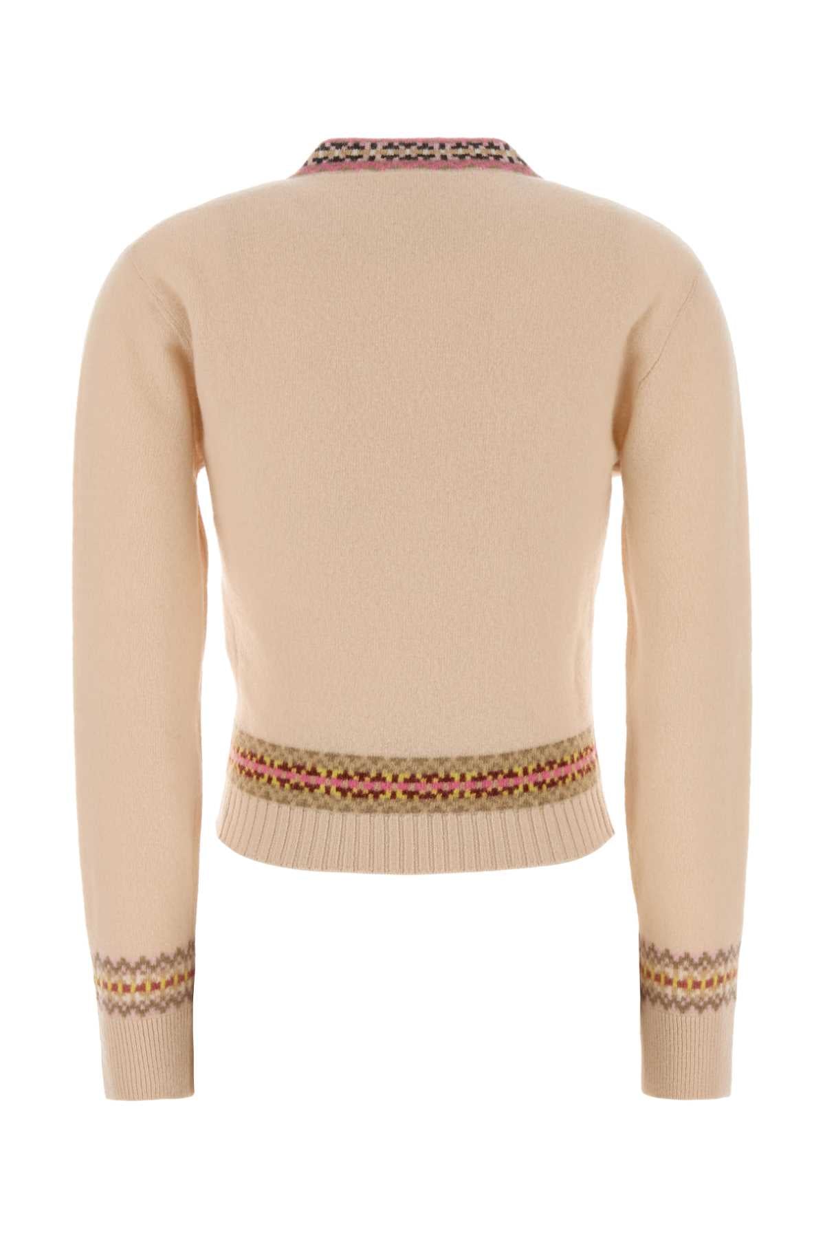 Stella Mccartney Women Light Pink Wool Sweater STELLA MCCARTNEY