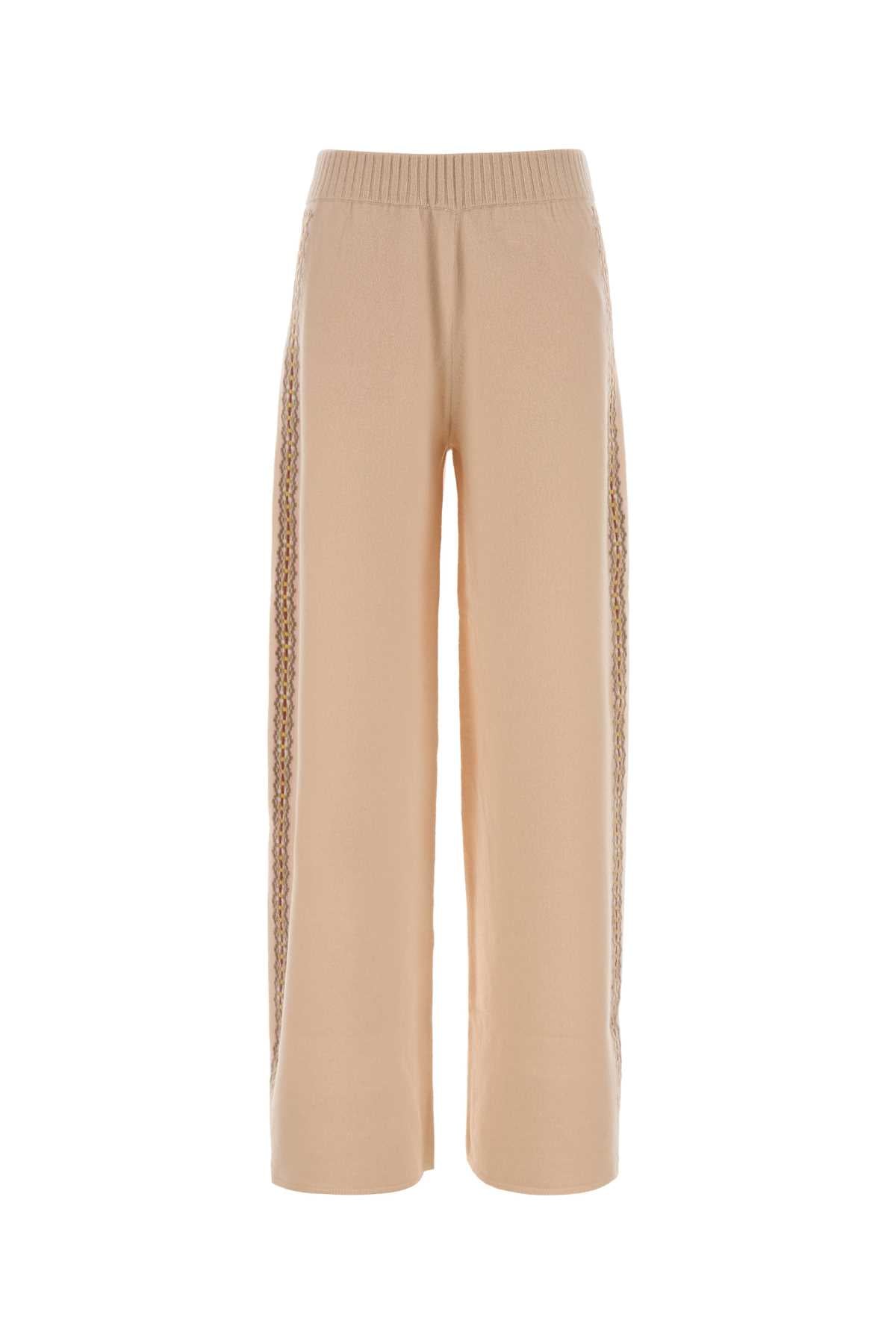 Stella Mccartney Women Pink Wool Joggers STELLA MCCARTNEY