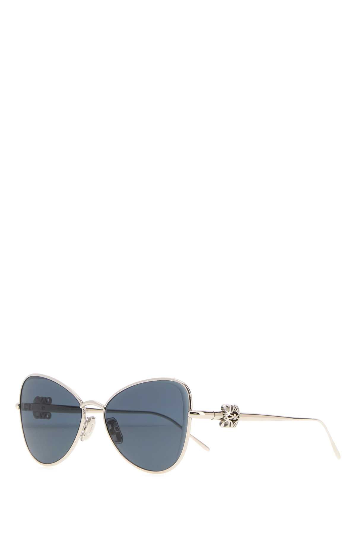 Loewe Women Silver Metal Sunglasses LOEWE