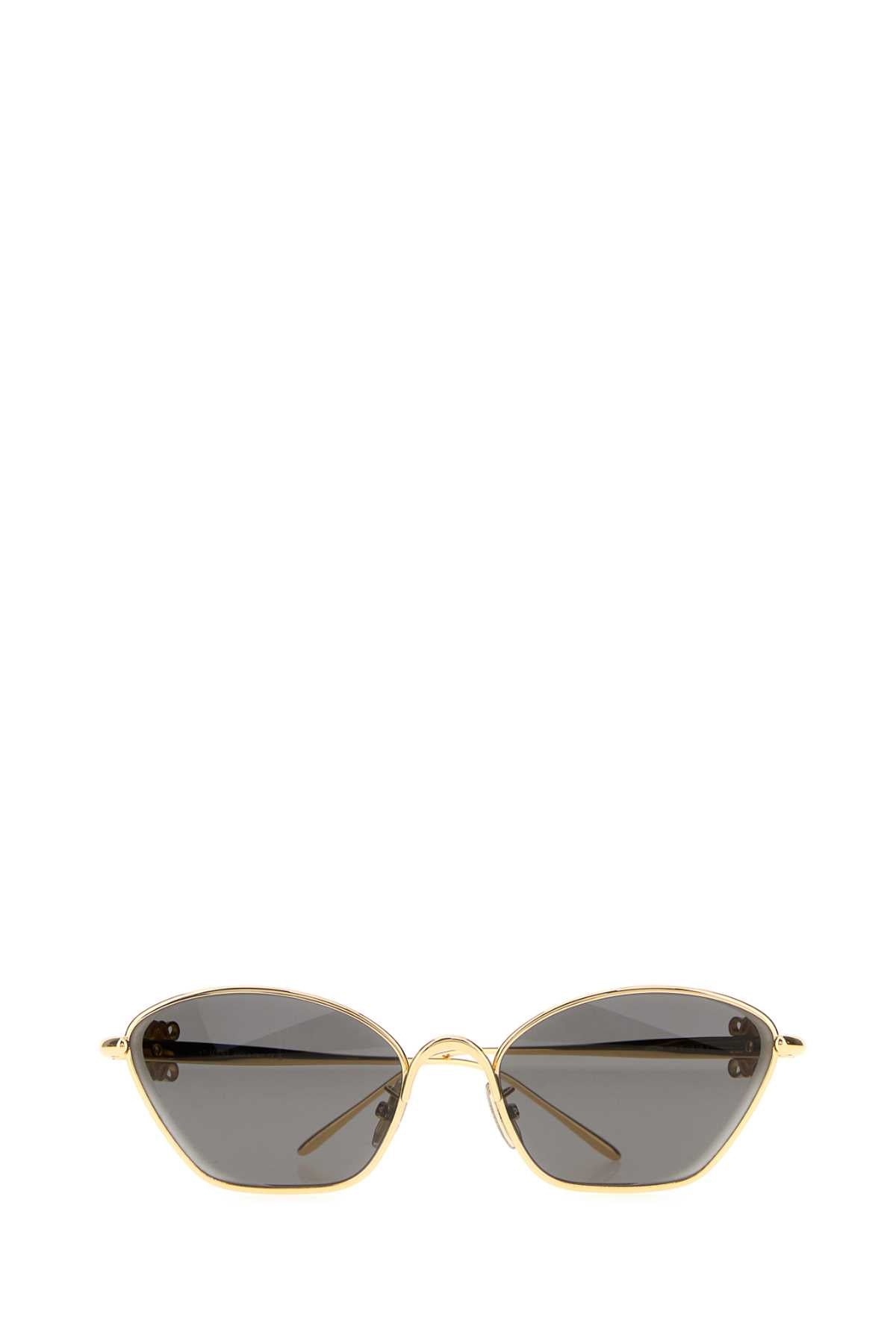 Loewe Women Gold Metal Sunglasses LOEWE