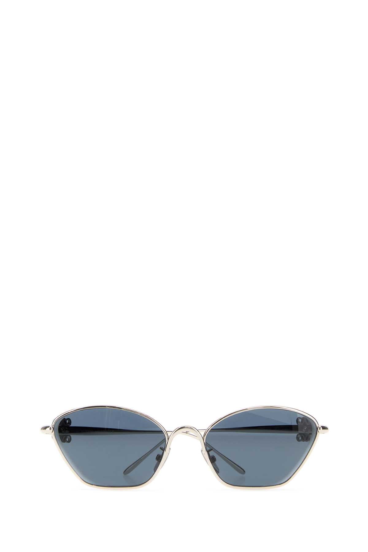 Loewe Women Silver Metal Sunglasses LOEWE