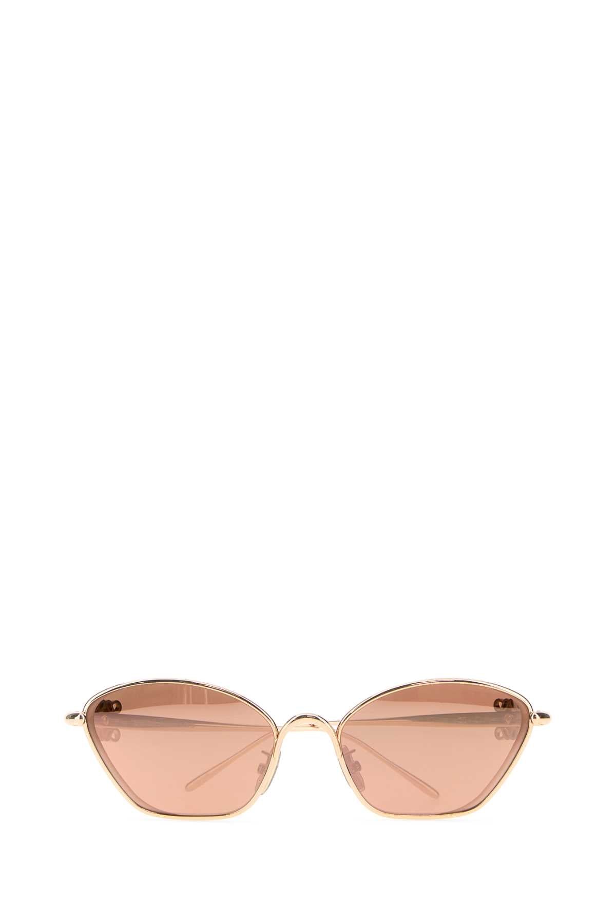 Loewe Women Gold Metal Sunglasses LOEWE