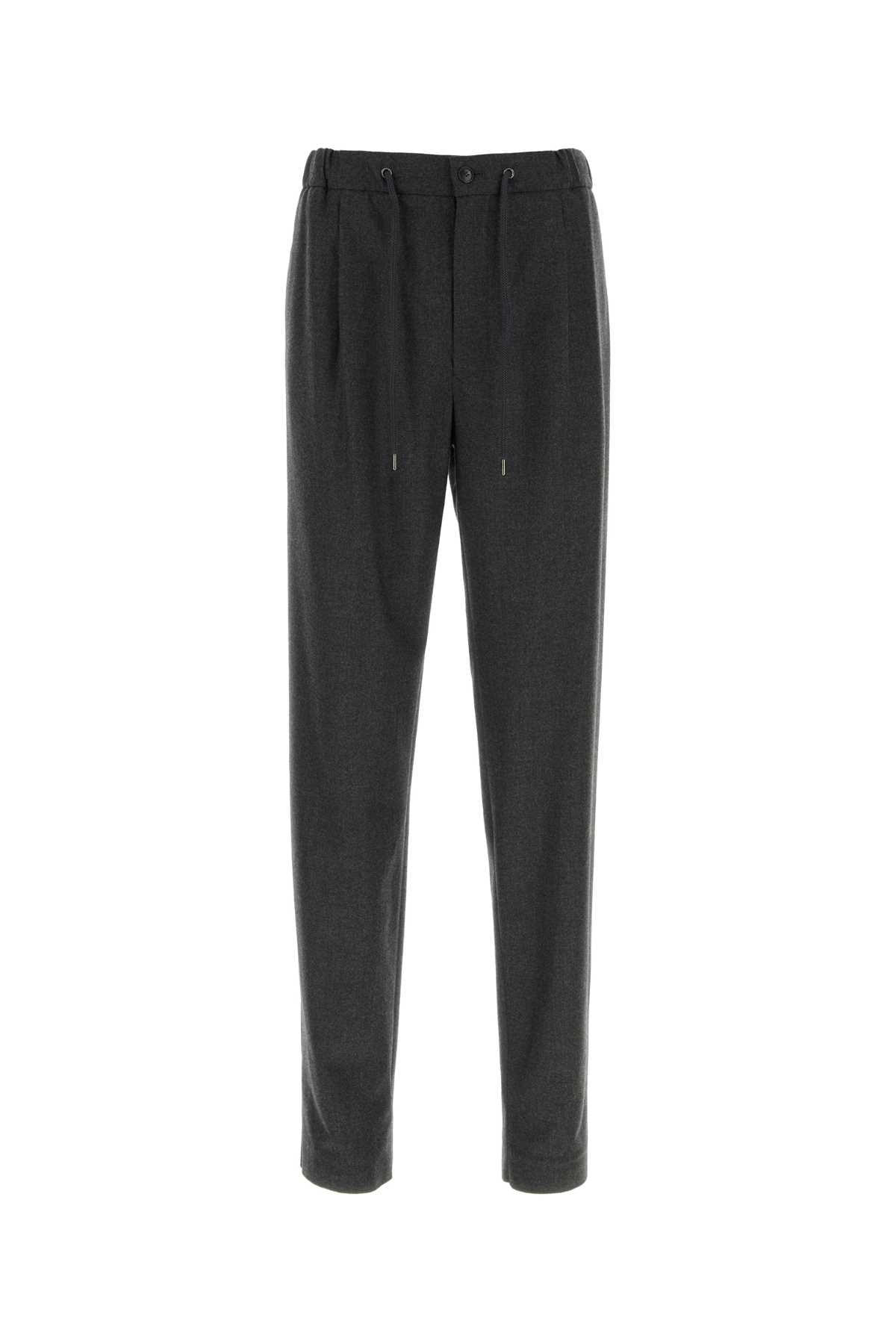 Giorgio Armani Men Graphite Stretch Cashmere Pant GIORGIO ARMANI
