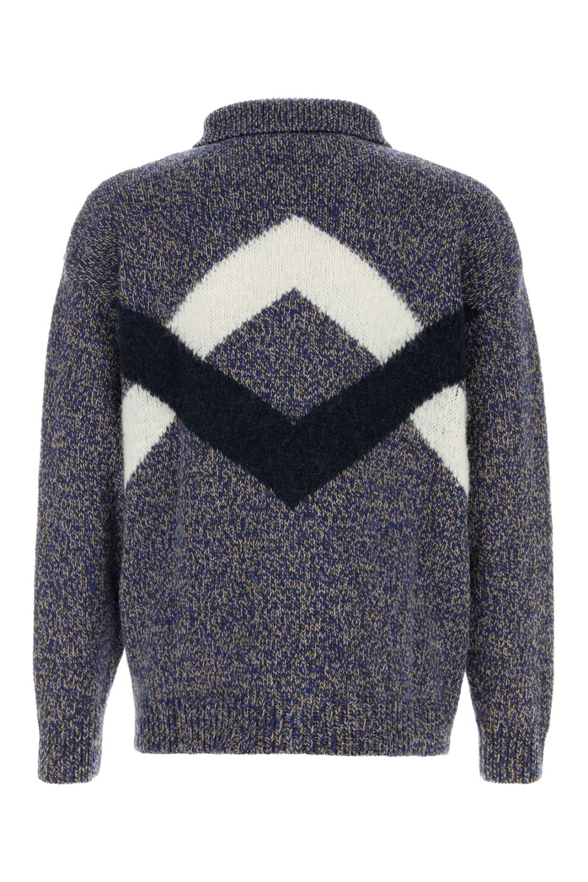 Giorgio Armani Men Multicolor Alpaca And Wool Sweater GIORGIO ARMANI