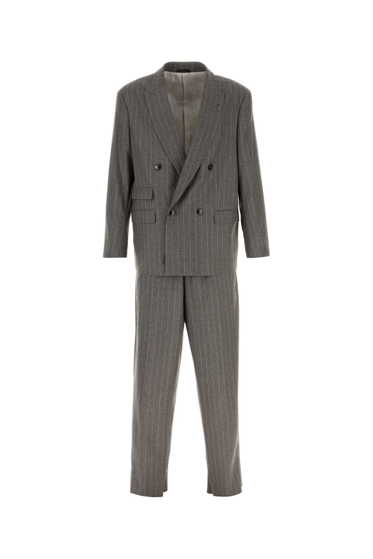 Giorgio Armani Men Embroidered Wool Suit GIORGIO ARMANI