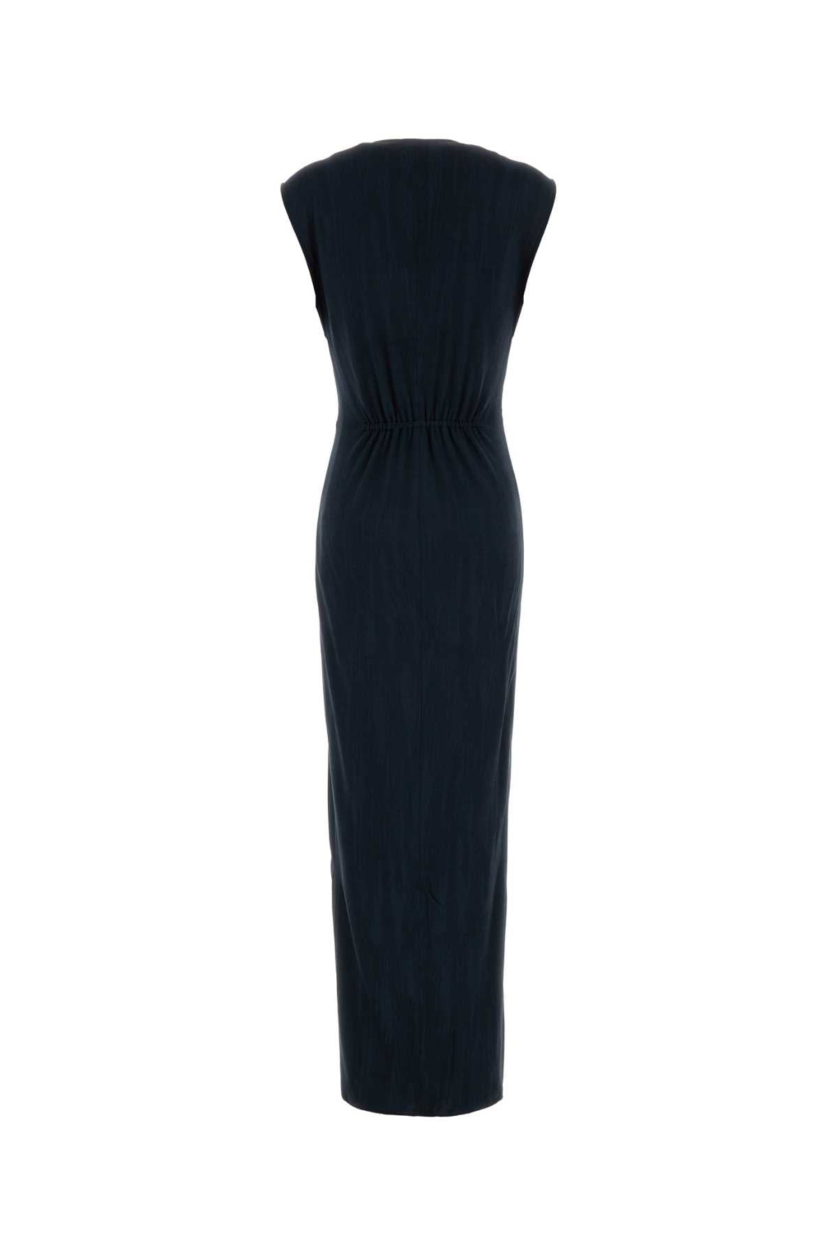 Giorgio Armani Women Navy Blue Knit Dress GIORGIO ARMANI