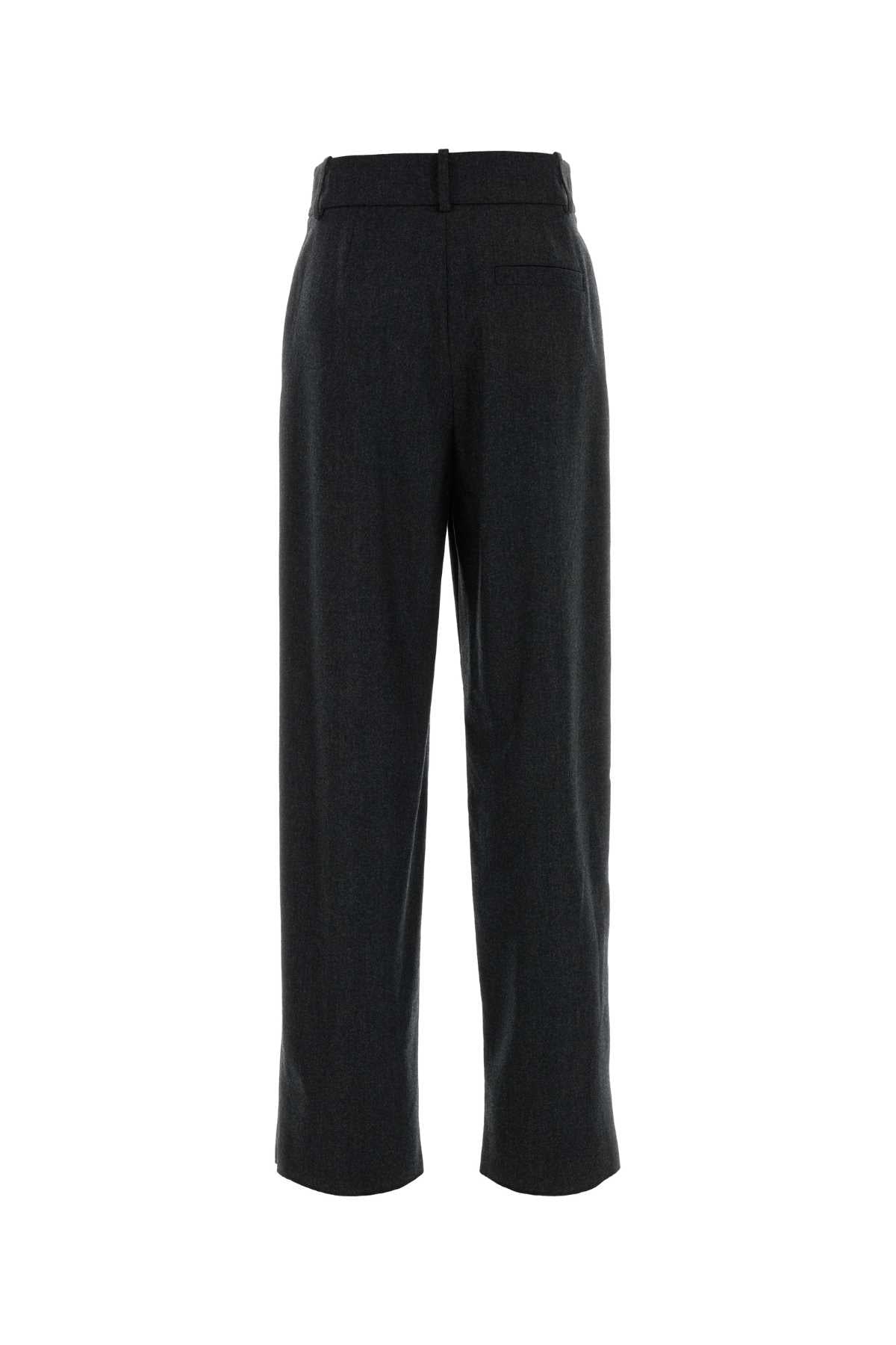 Giorgio Armani Women Charcoal Wool Blend Pant GIORGIO ARMANI