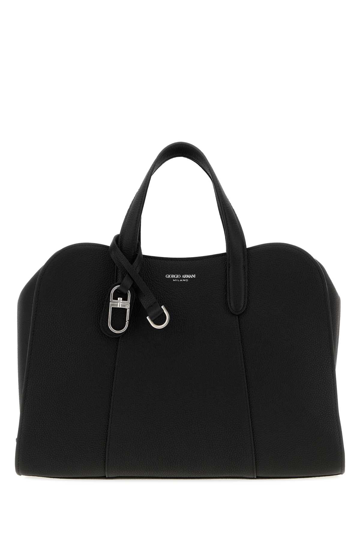 Giorgio Armani Women Black Leather Handbag GIORGIO ARMANI