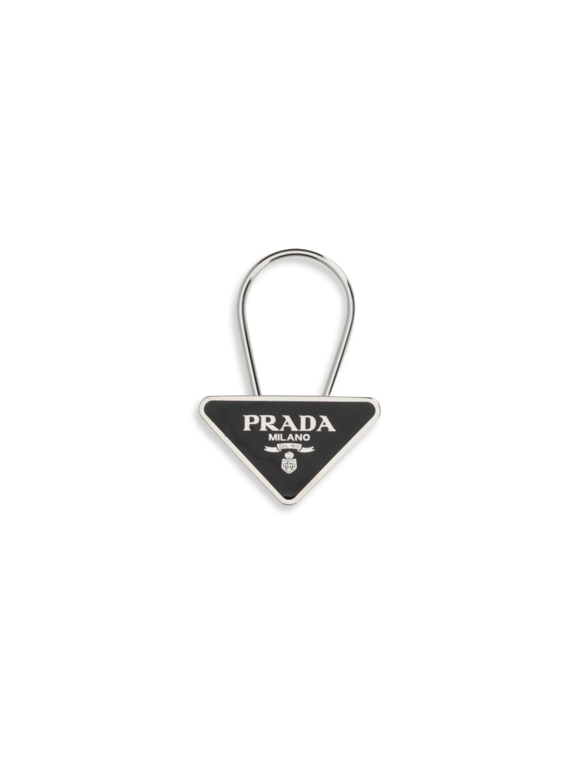 Prada Men Metal Key Ring PRADA