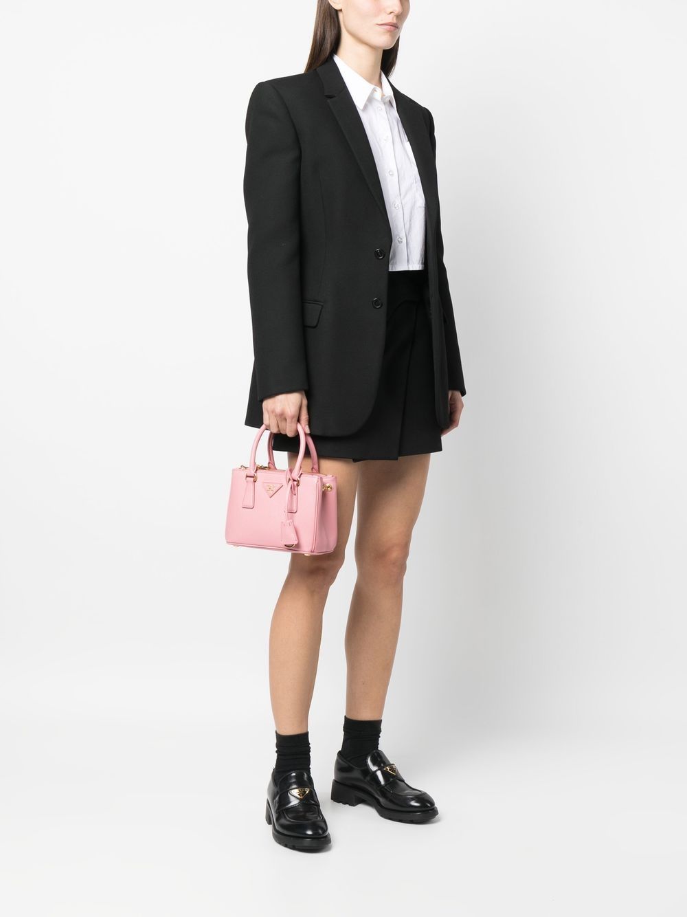 Prada Women Galleria Saffiano Leather Mini Bag PRADA