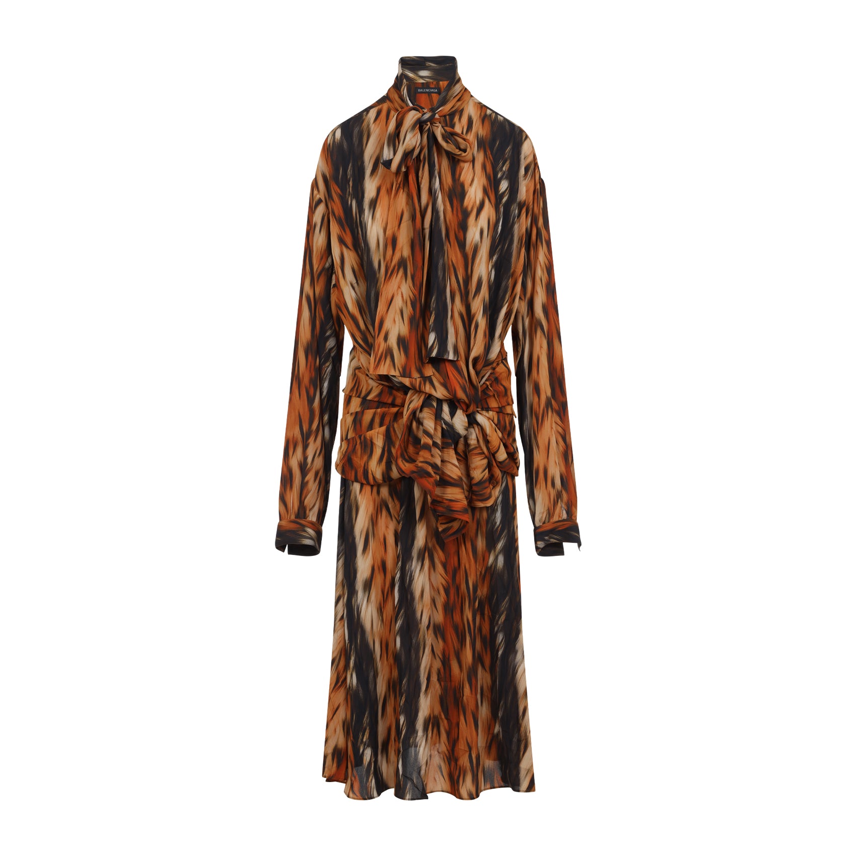 Balenciaga Knotted Dress Women BALENCIAGA