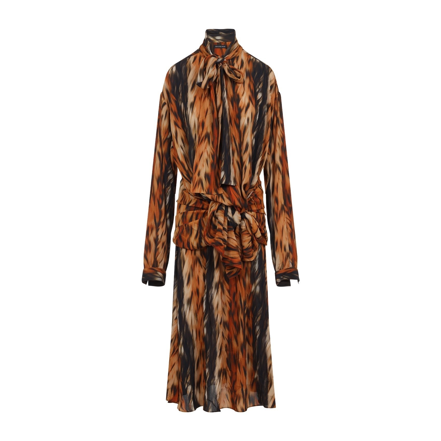 Balenciaga Knotted Dress Women BALENCIAGA
