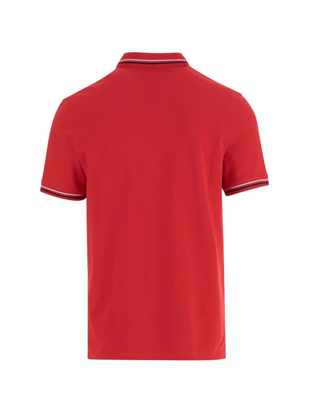 Valentino Garavani Men Cotton Piqué Polo Shirt With Vlogo Patch VALENTINO GARAVANI