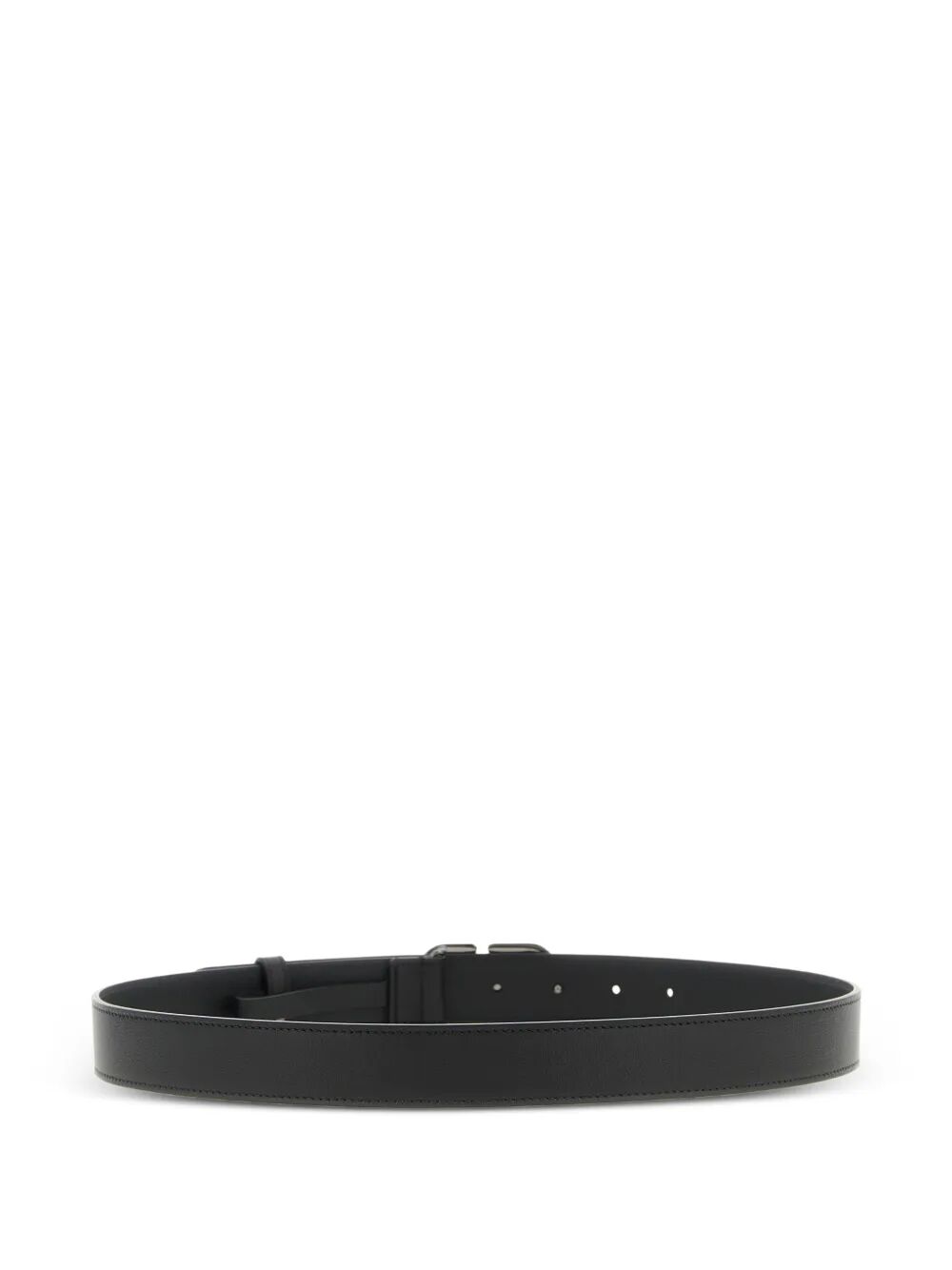 Valentino Garavani Men Vlogo Signature Belt In Shiny Calfskin VALENTINO GARAVANI