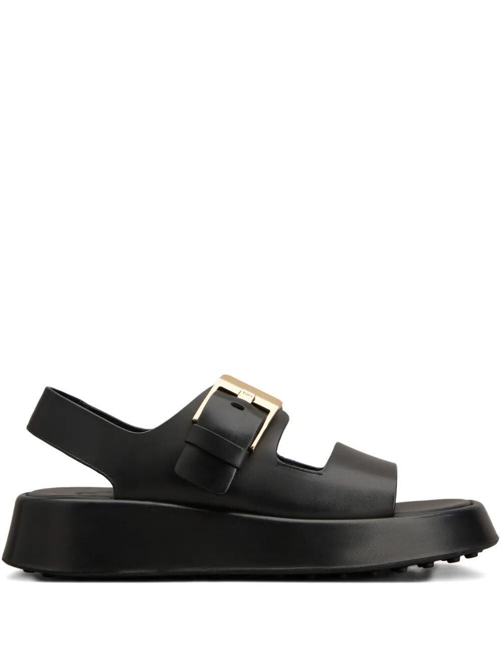 Tod's Women Leather Strappy Sandals With Maxi Buckle TOD'S