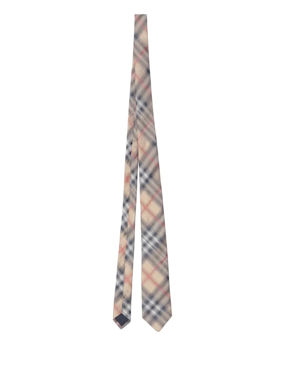 Burberry Men Check Silk Tie BURBERRY