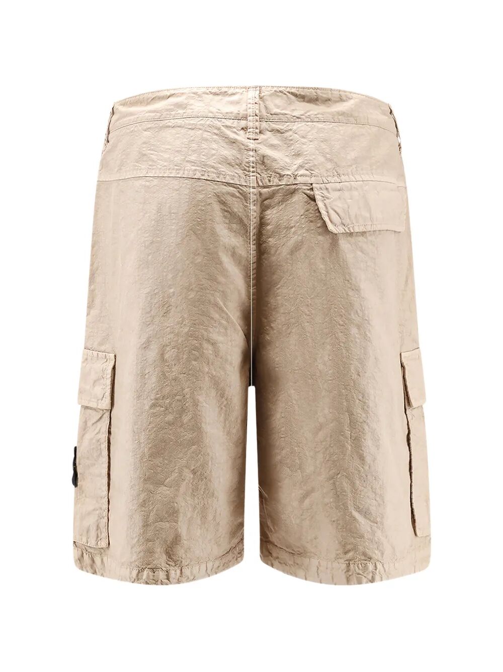 Stone Island Men Nylon Panama Loose Fit Cargo Bermudas STONE ISLAND