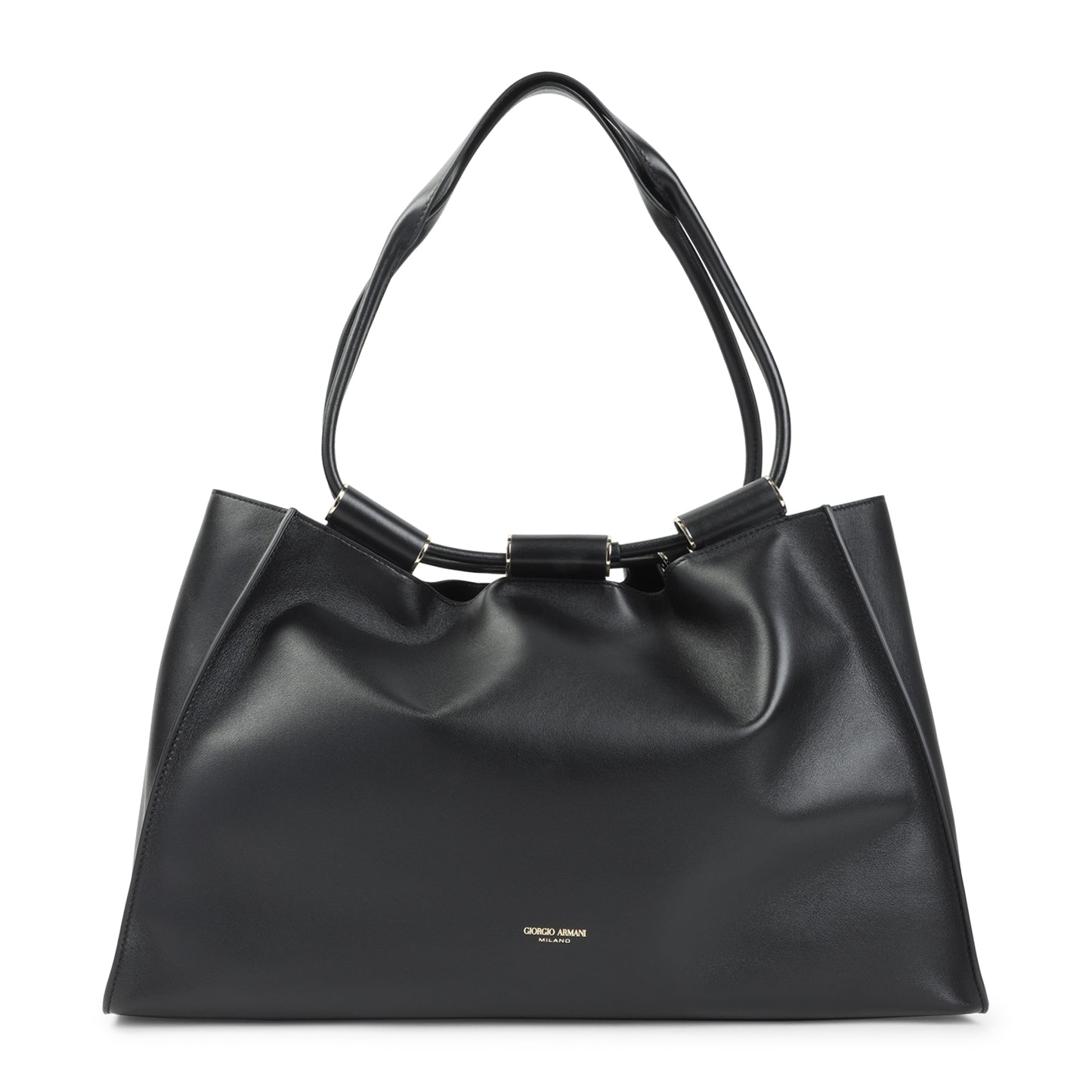 Giorgio Armani Leather Shopping Bag Women GIORGIO ARMANI