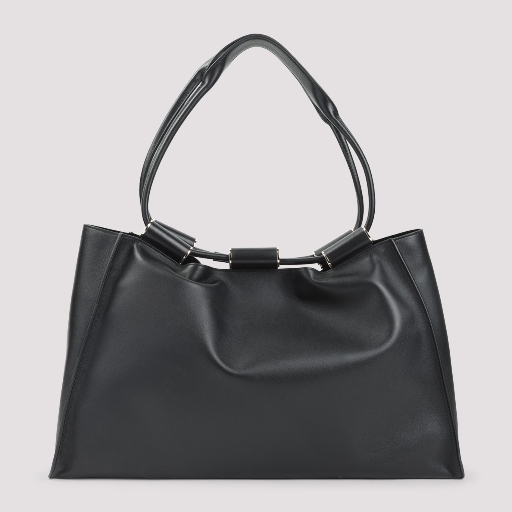 Giorgio Armani Leather Shopping Bag Women GIORGIO ARMANI