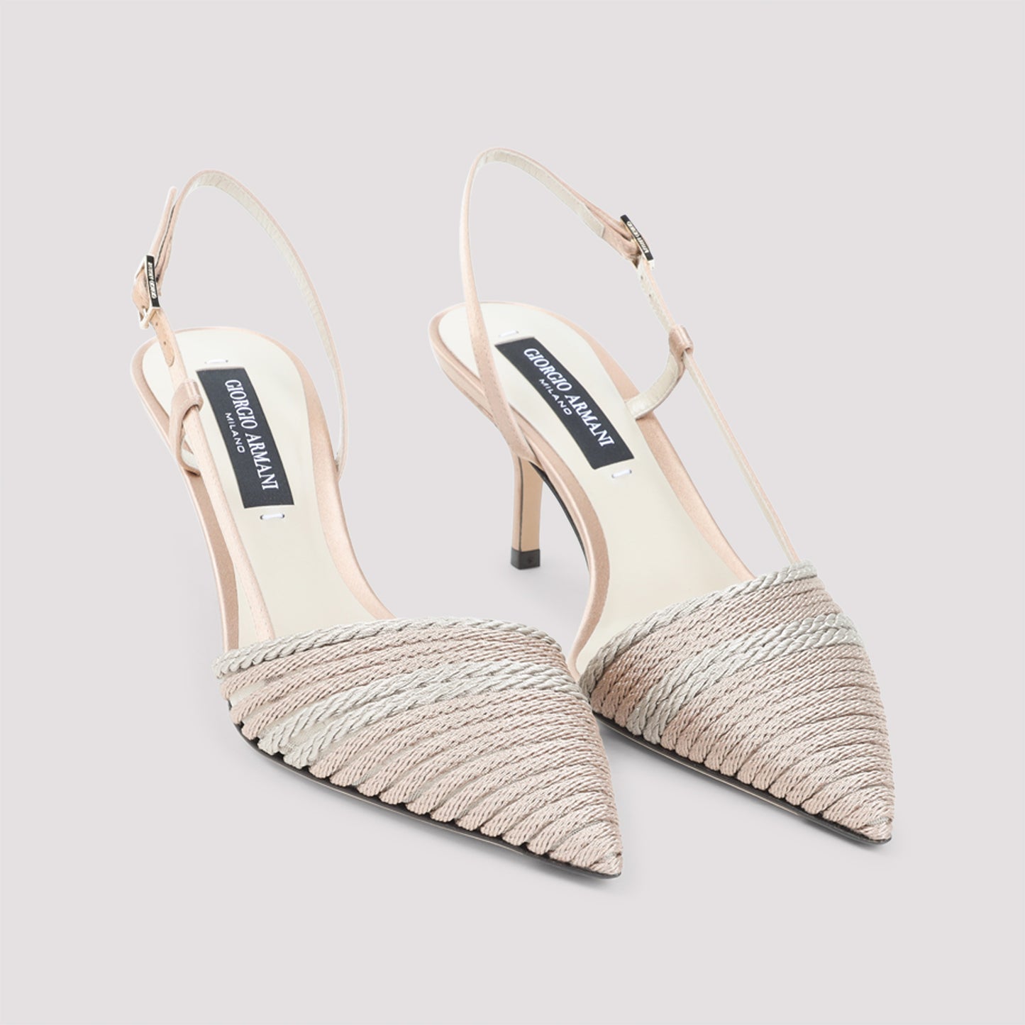 Giorgio Armani Satin Slingback Women GIORGIO ARMANI