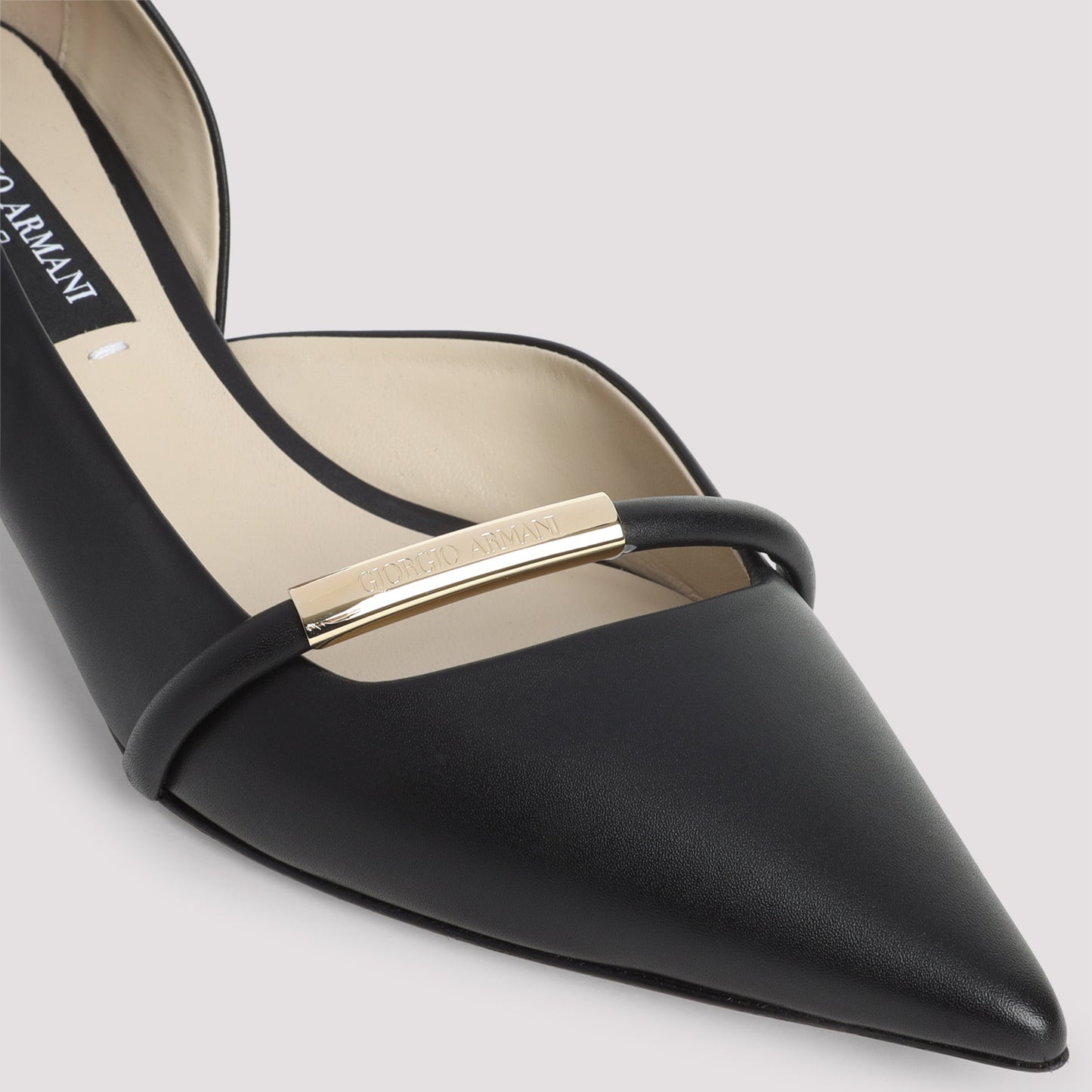 Giorgio Armani Leather Court Decollete Women GIORGIO ARMANI