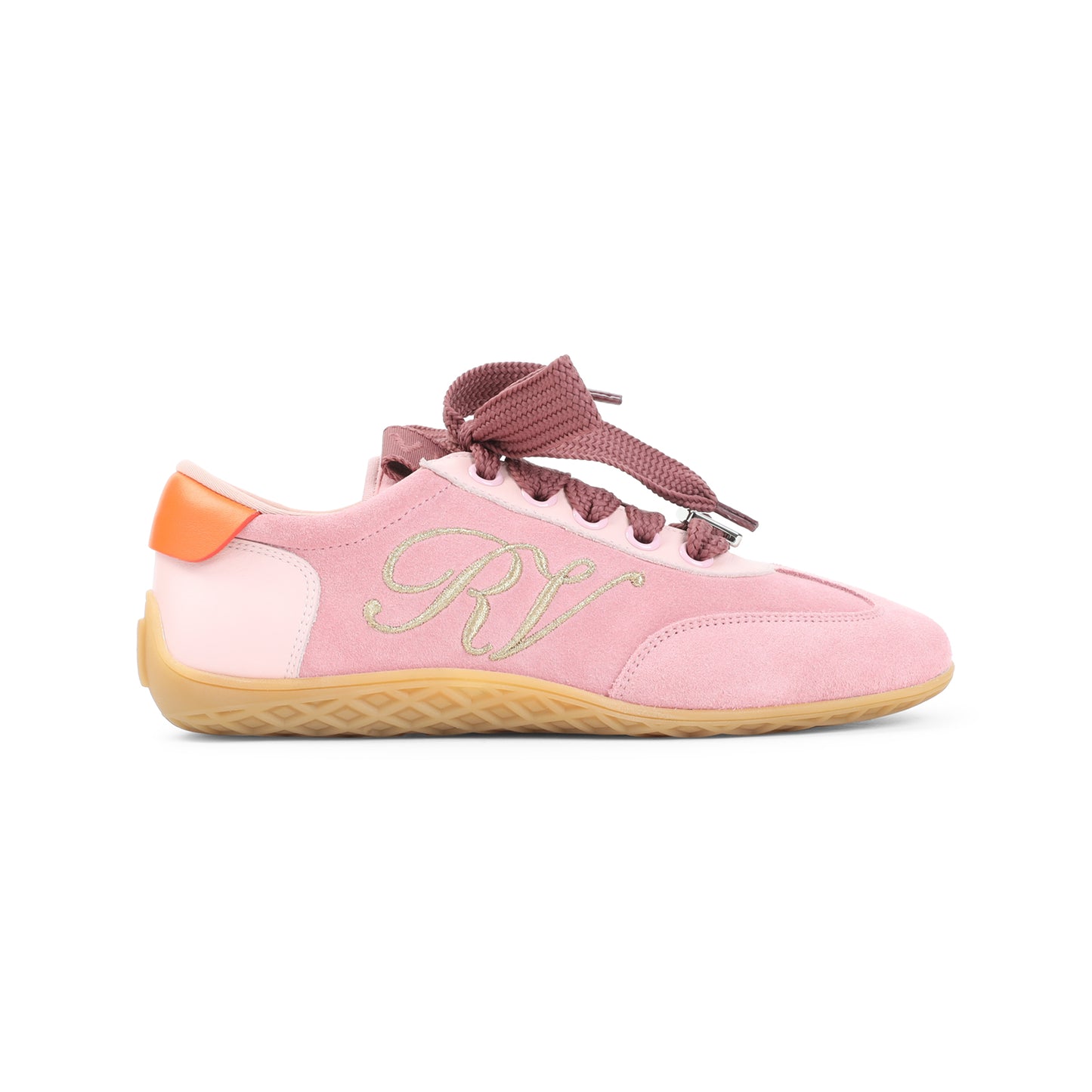 Roger Vivier Pink Low Top Sneakers Women ROGER VIVIER