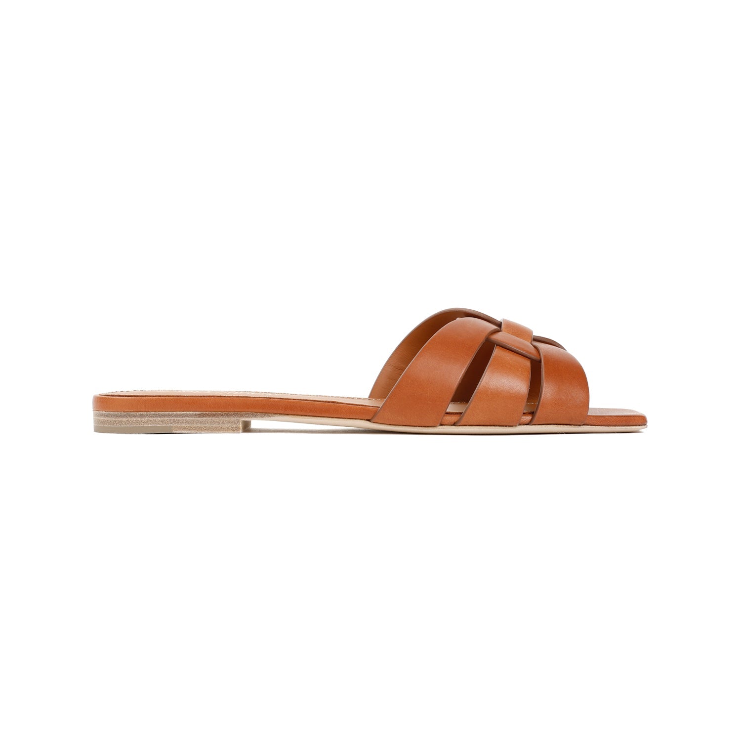 Saint Laurent Leather Tribute Flats Women SAINT LAURENT
