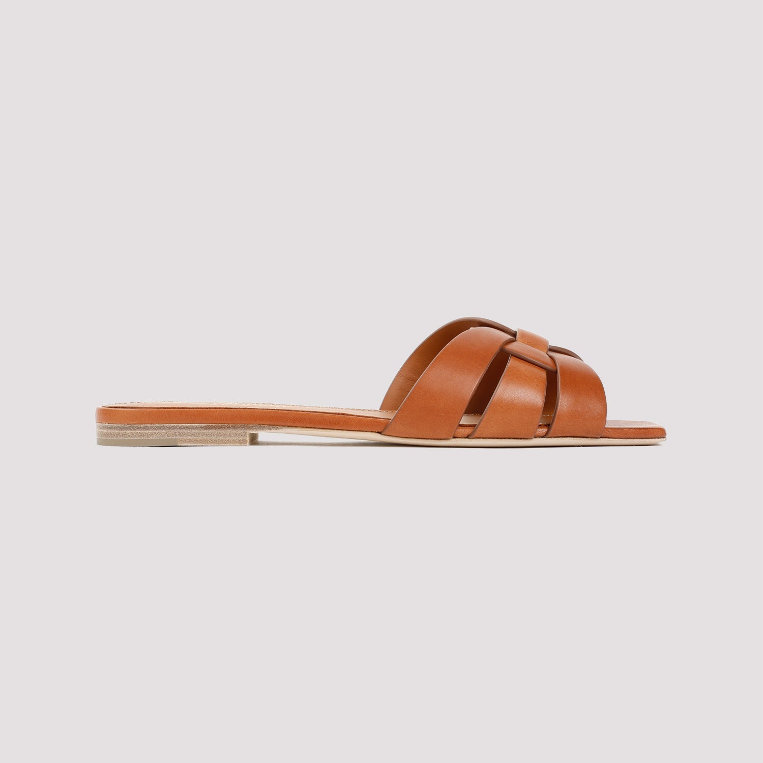 Saint Laurent Leather Tribute Flats Women SAINT LAURENT