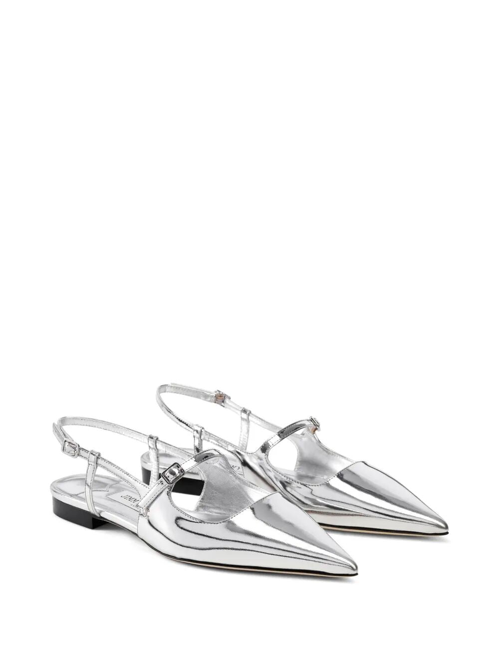 Jimmy Choo Women Didi Leather Ballet Flats JIMMY CHOO