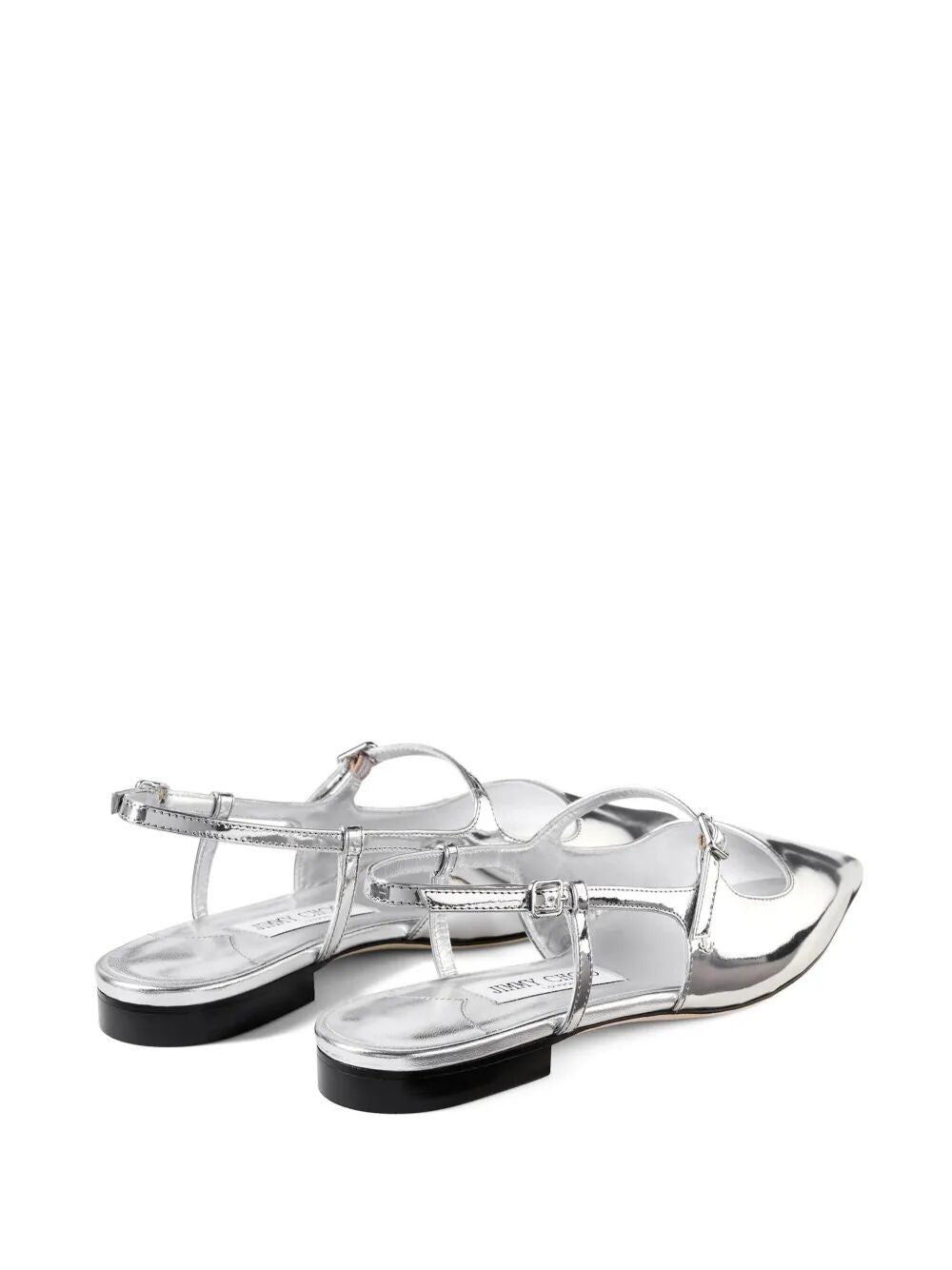 Jimmy Choo Women Didi Leather Ballet Flats JIMMY CHOO