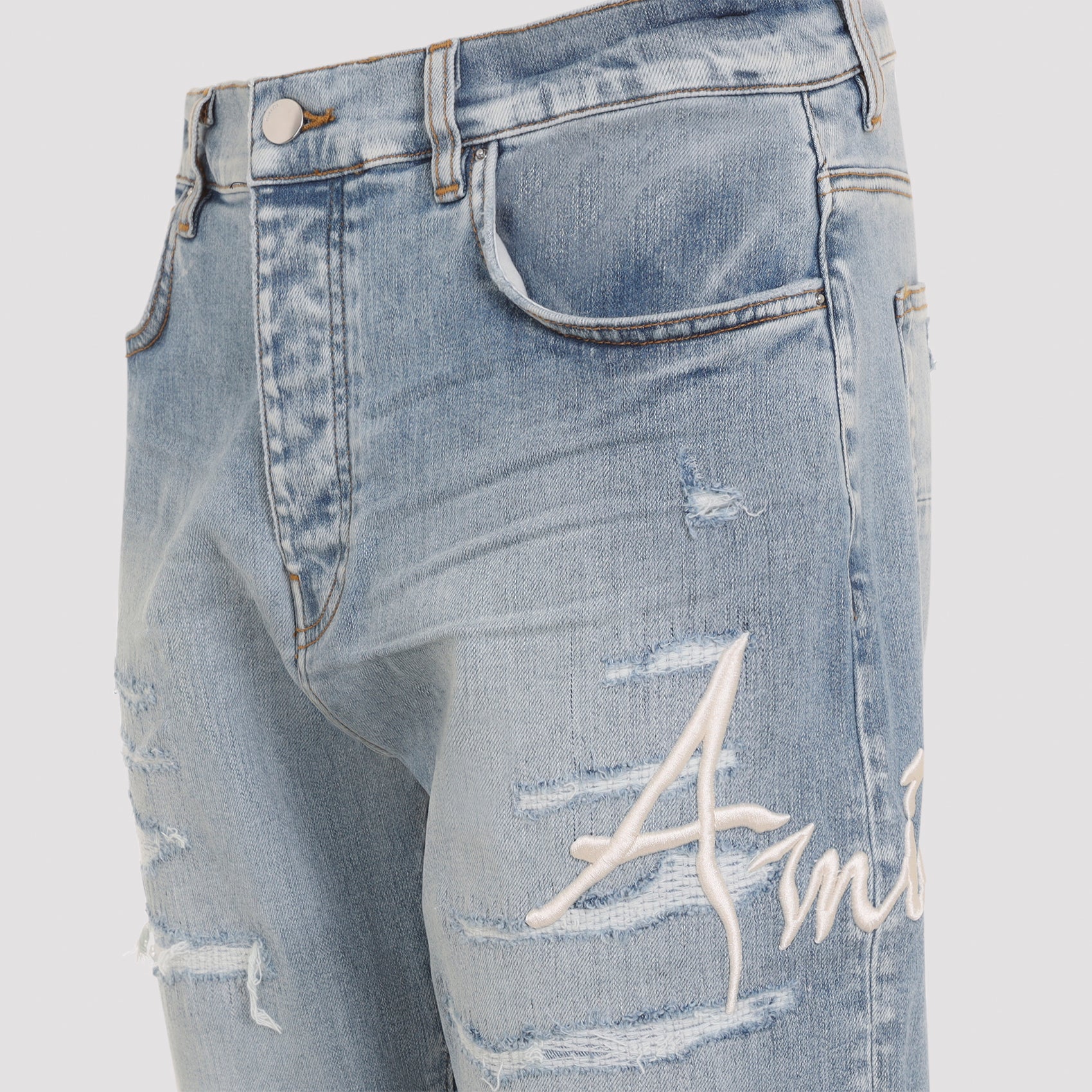 Amiri Repaired Slim Jeans Men AMIRI