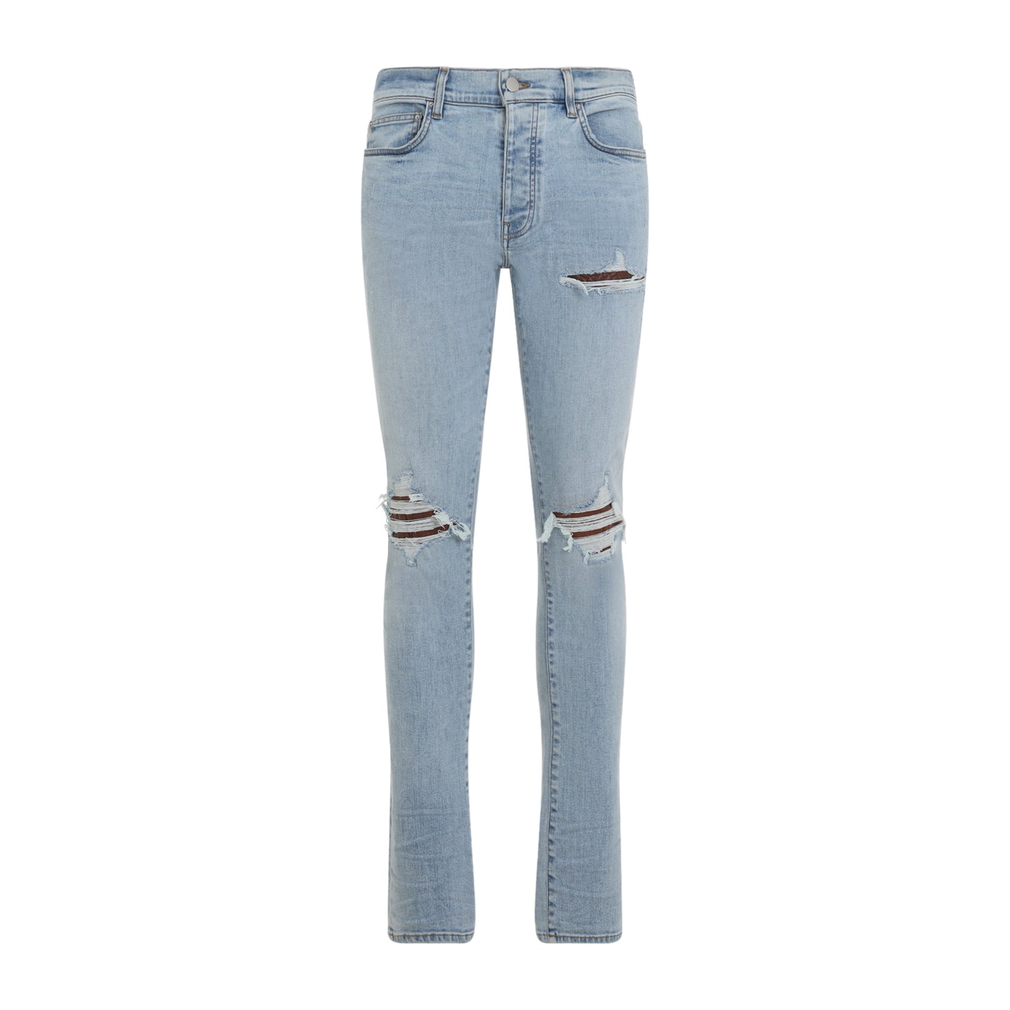 Amiri Crochet Leather Mx1 Jeans Men AMIRI
