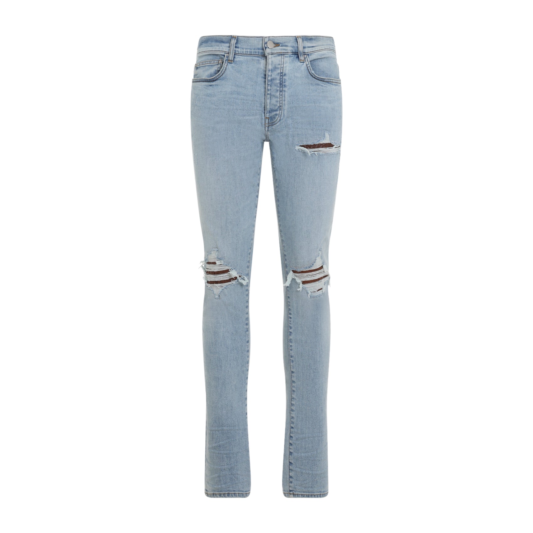 Amiri Crochet Leather Mx1 Jeans Men AMIRI