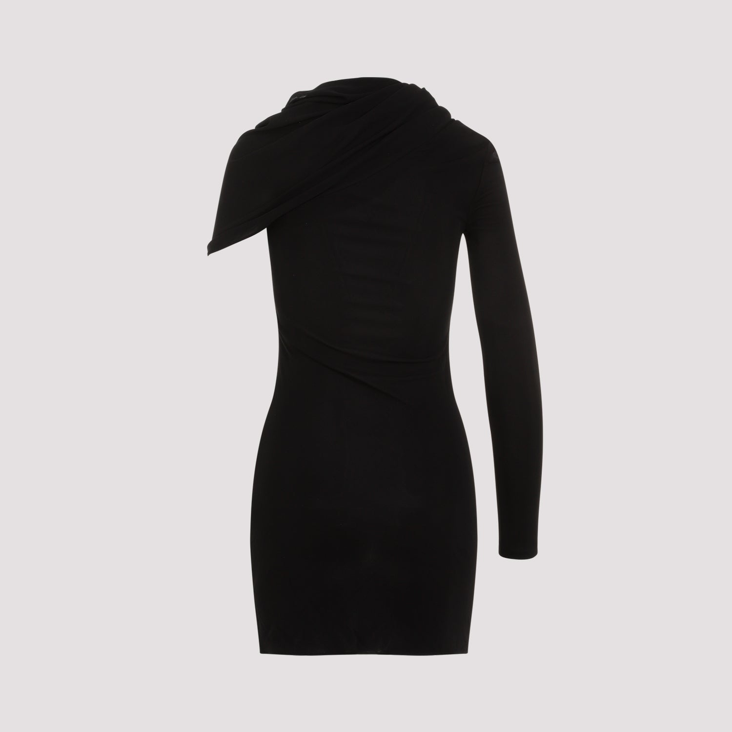 Saint Laurent Viscose Mini Dress Women SAINT LAURENT