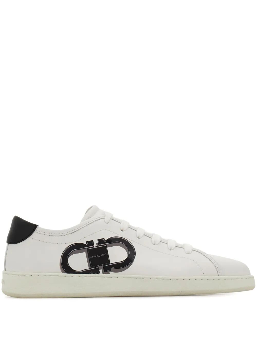 Ferragamo Men Double Gancini Brandy1 Sneakers FERRAGAMO