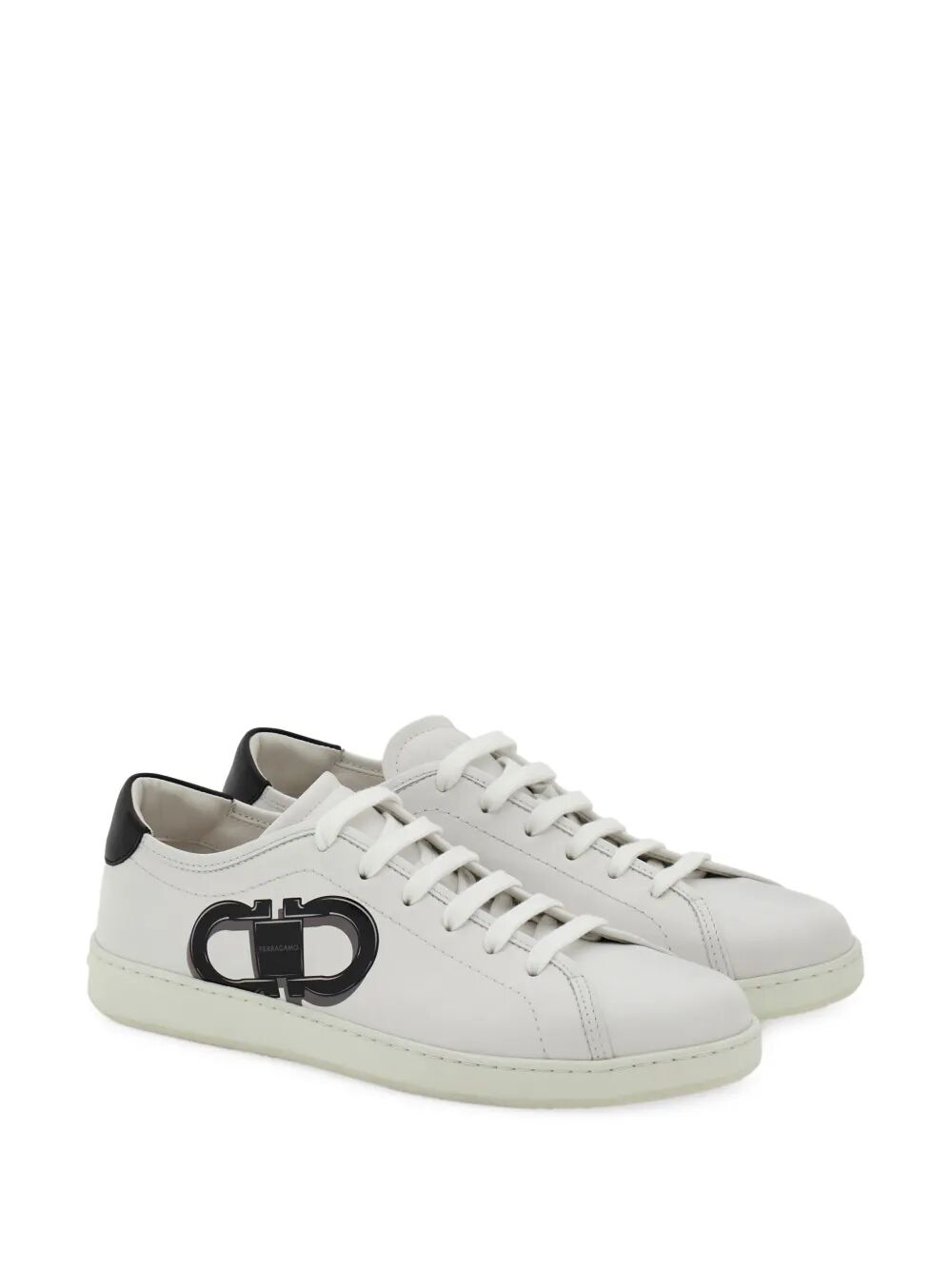 Ferragamo Men Double Gancini Brandy1 Sneakers FERRAGAMO